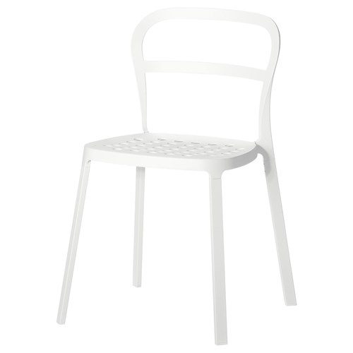 REIDAR sandalye, beyaz IKEA