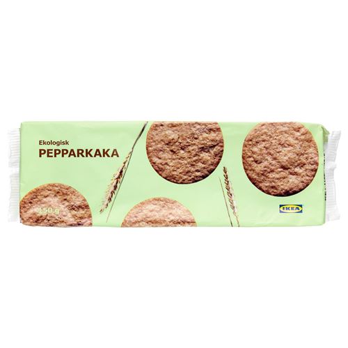 ORGANİK ZENCEFİLLİ KURABİYE Gıda Marketi 150 gr IKEA İsveç Gıda Marketi