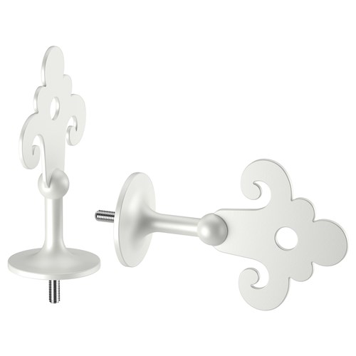 HÖGTIDLIG topuz beyaz 100 mm IKEA Ev Tekstili