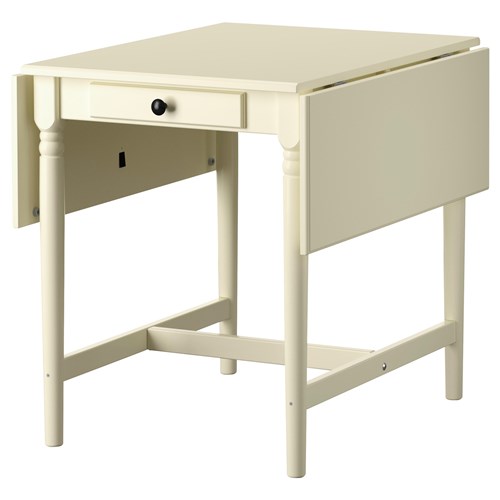 INGATORP katlanabilir yemek masası beyaz 59/89/119x78 cm IKEA Yemek