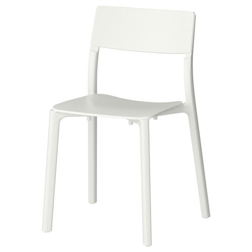 JANINGE sandalye beyaz IKEA Yemek Odaları