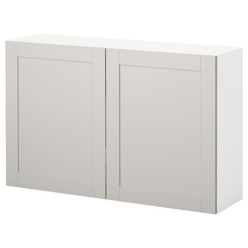 KNOXHULT duvar dolabı gri 120 cm IKEA Mutfaklar