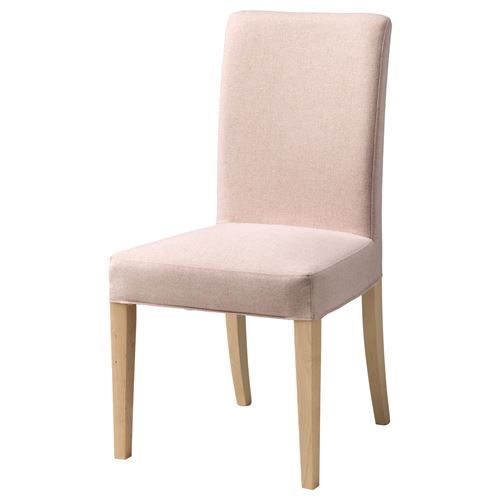 HENRIKSDAL sandalye huşgunnared açık pembe IKEA Yemek Odaları