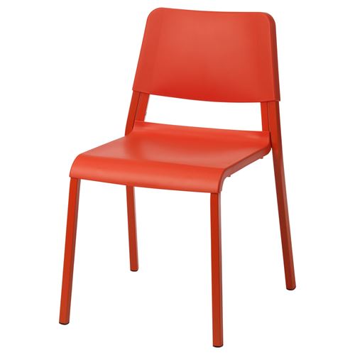 TEODORES sandalye parlak turuncu IKEA Yemek Odaları