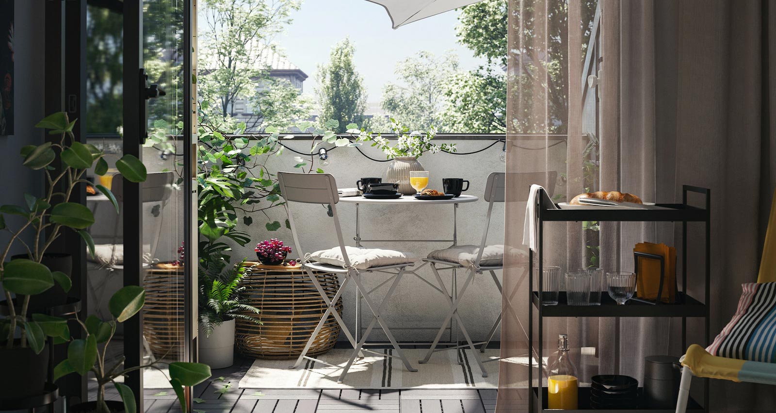 IKEA-how to decorate small outdoor space 1
