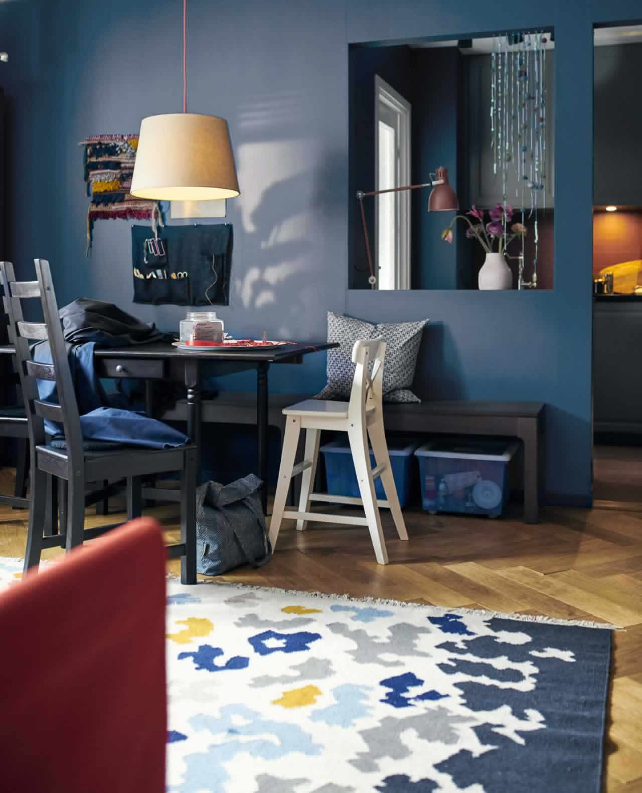 IKEA-A colourful and cosy small space for two 3