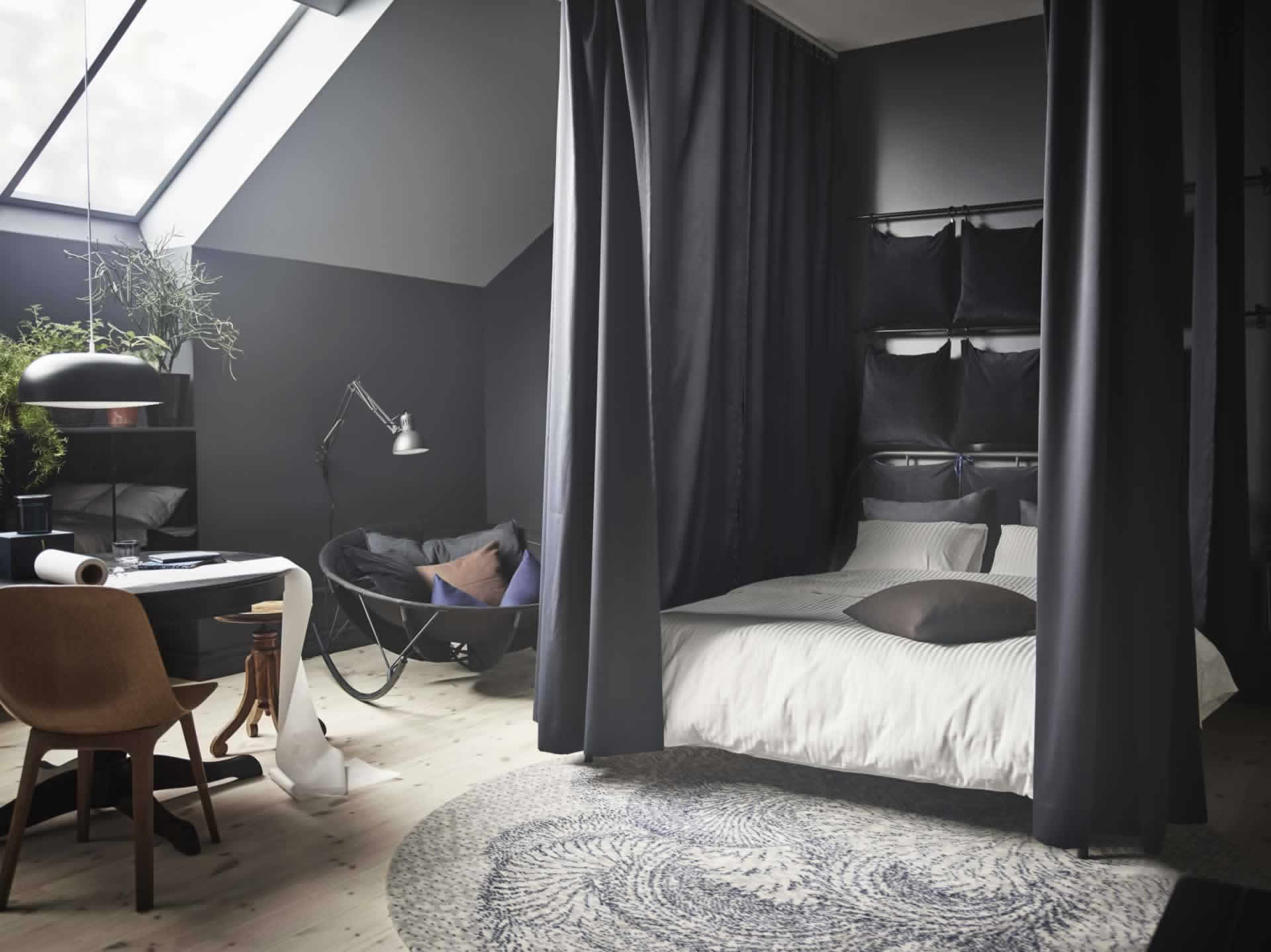 IKEA Ideas - A stay-all-day bedroom sanctuary.