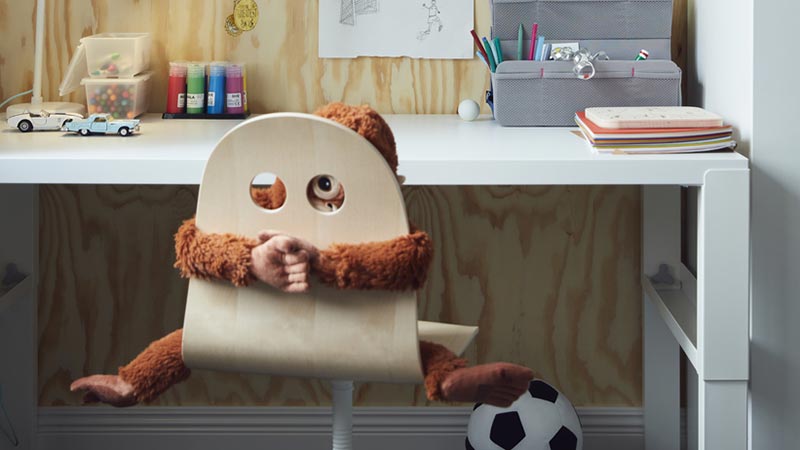 IKEA-Turn an extra office chair 5