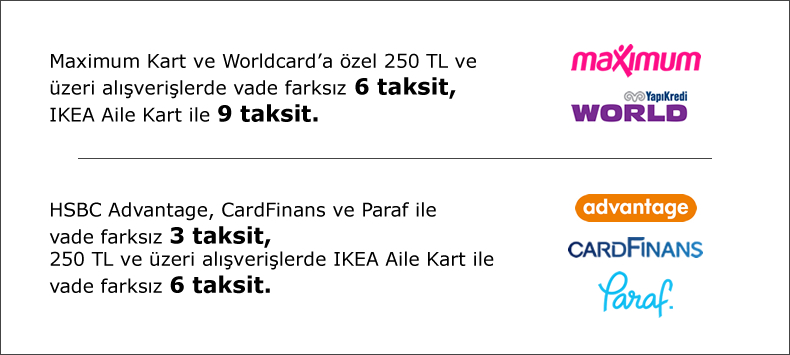 Ödeme Seçenekleri