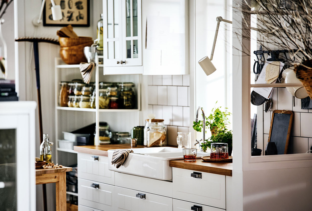 IKEA - Mutfaklar - Küçük bir kır evi mutfağı