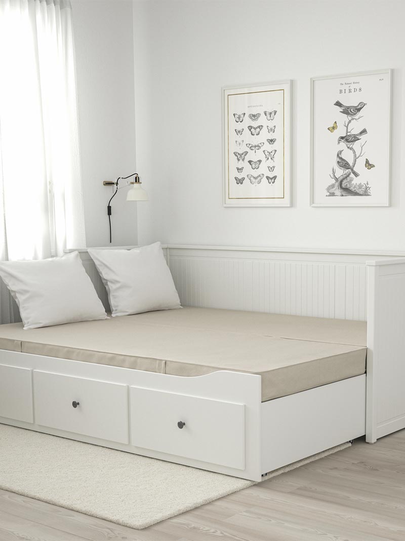 IKEA-yataklar vannareid tek kisilik yatak