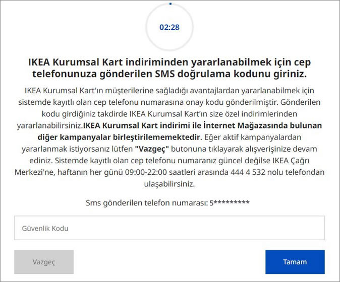 IKEA Kurumsal Kart