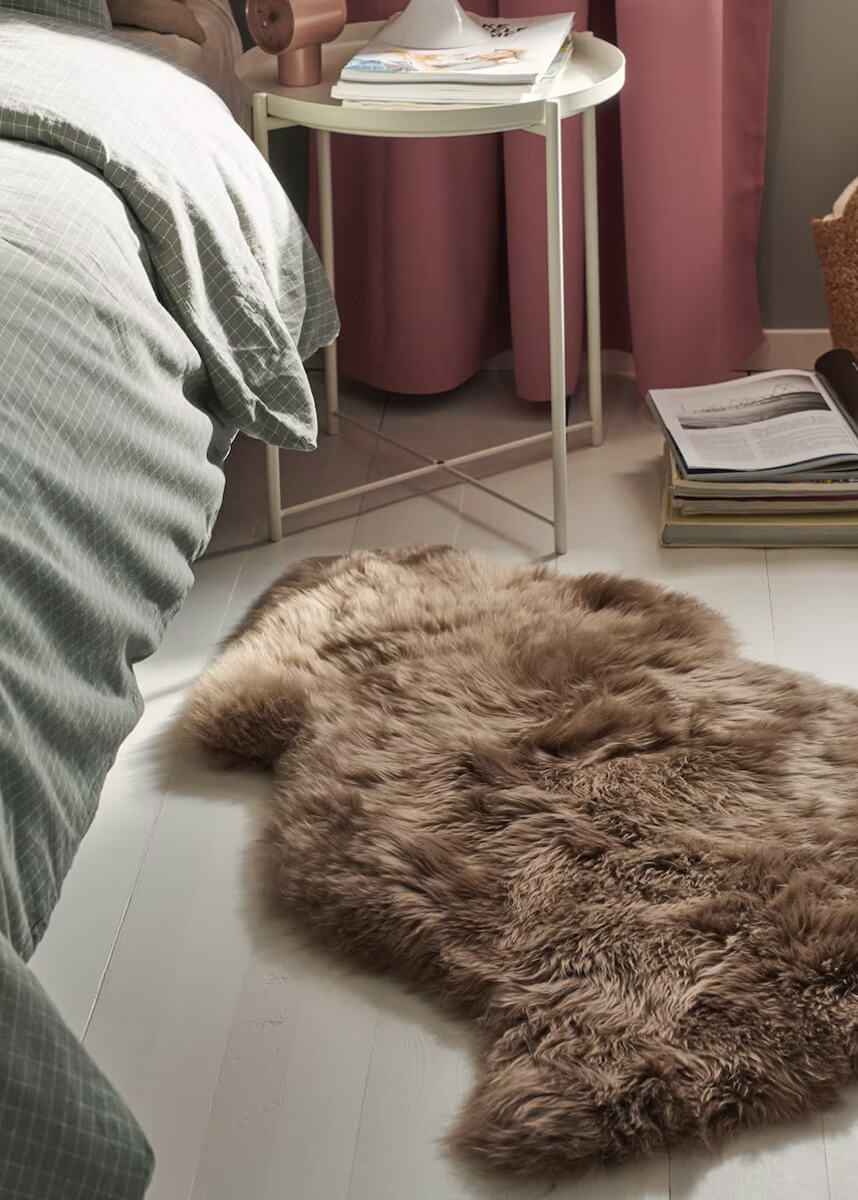 IKEA-sicak battaniyeler ve halilar