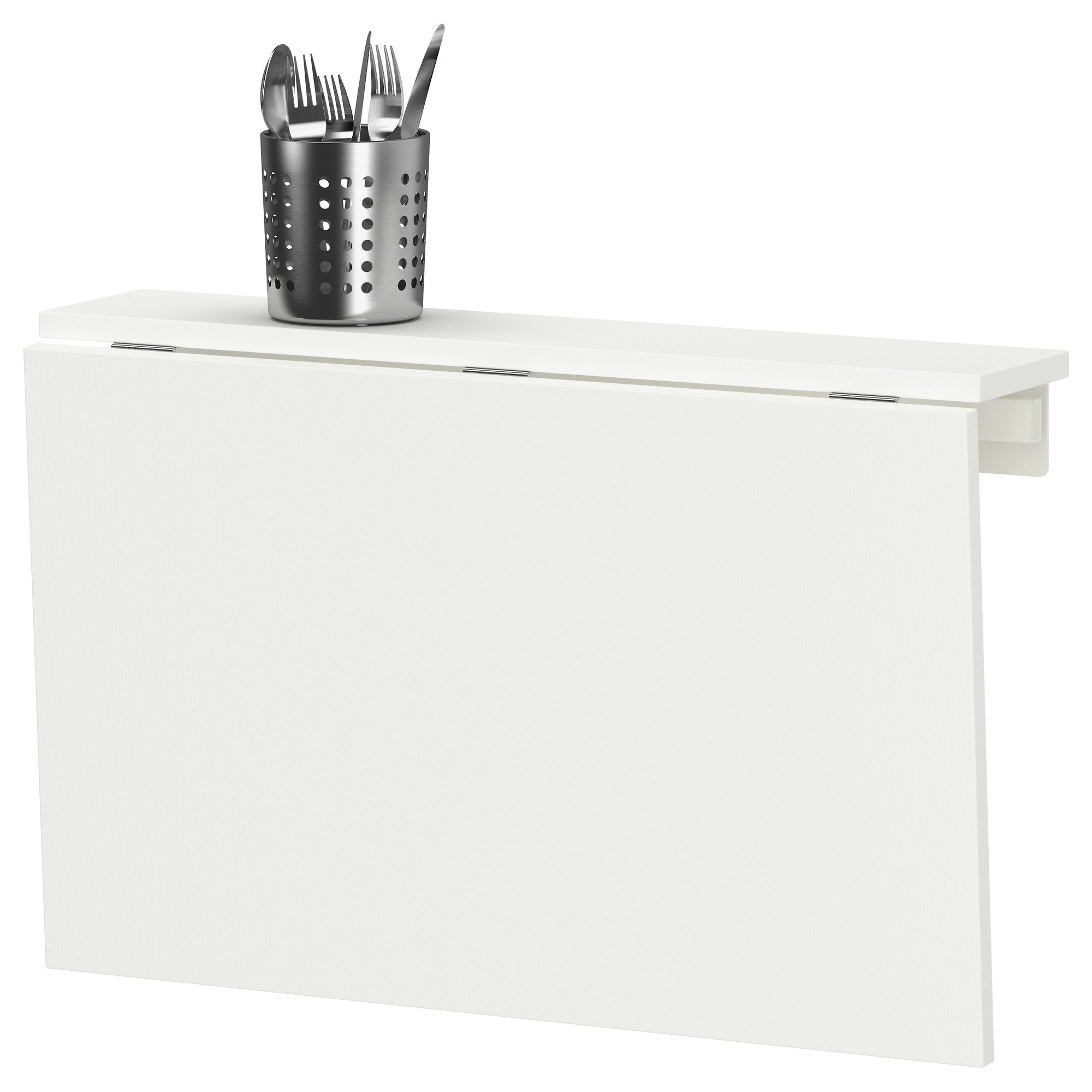 NORBERG duvara monte masa beyaz 75x60 cm IKEA Mutfaklar