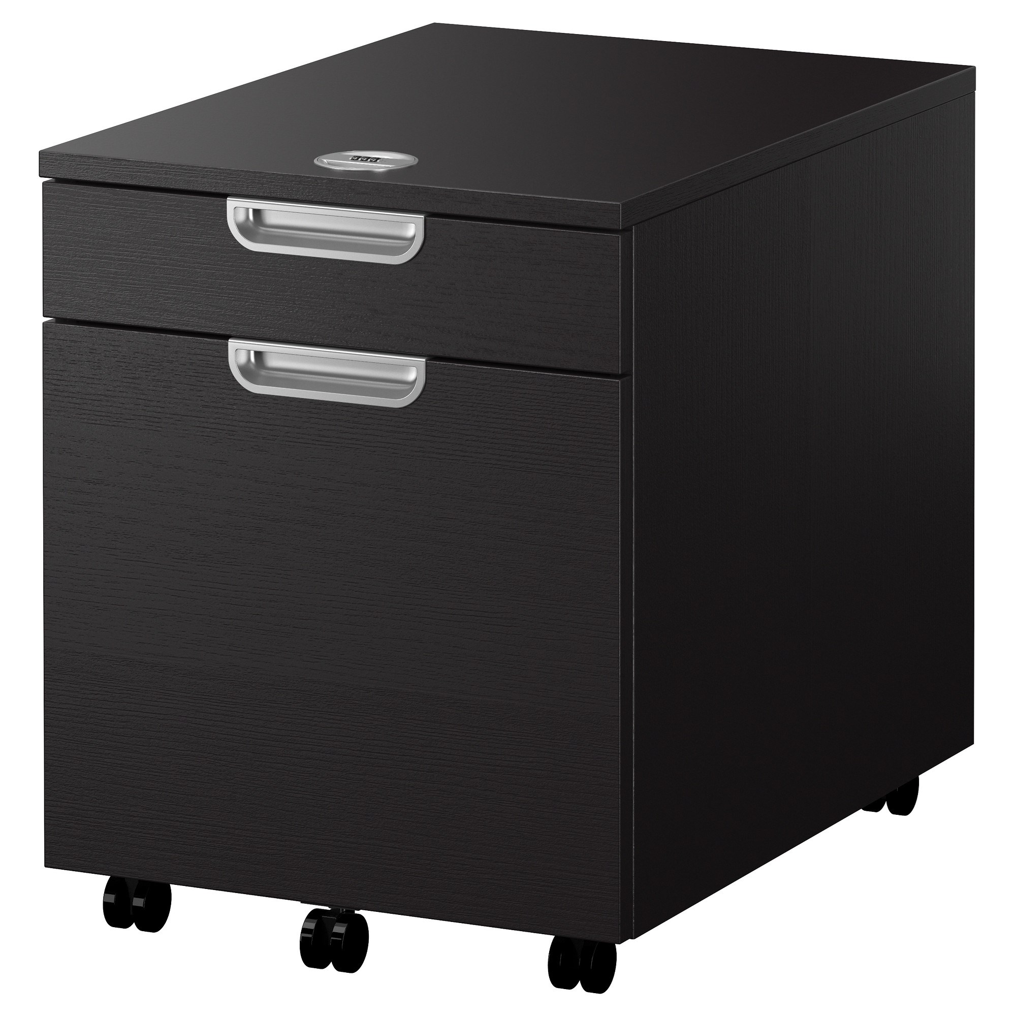 GALANT storage unit with file storage blackbrown 45x55 cm IKEA Home