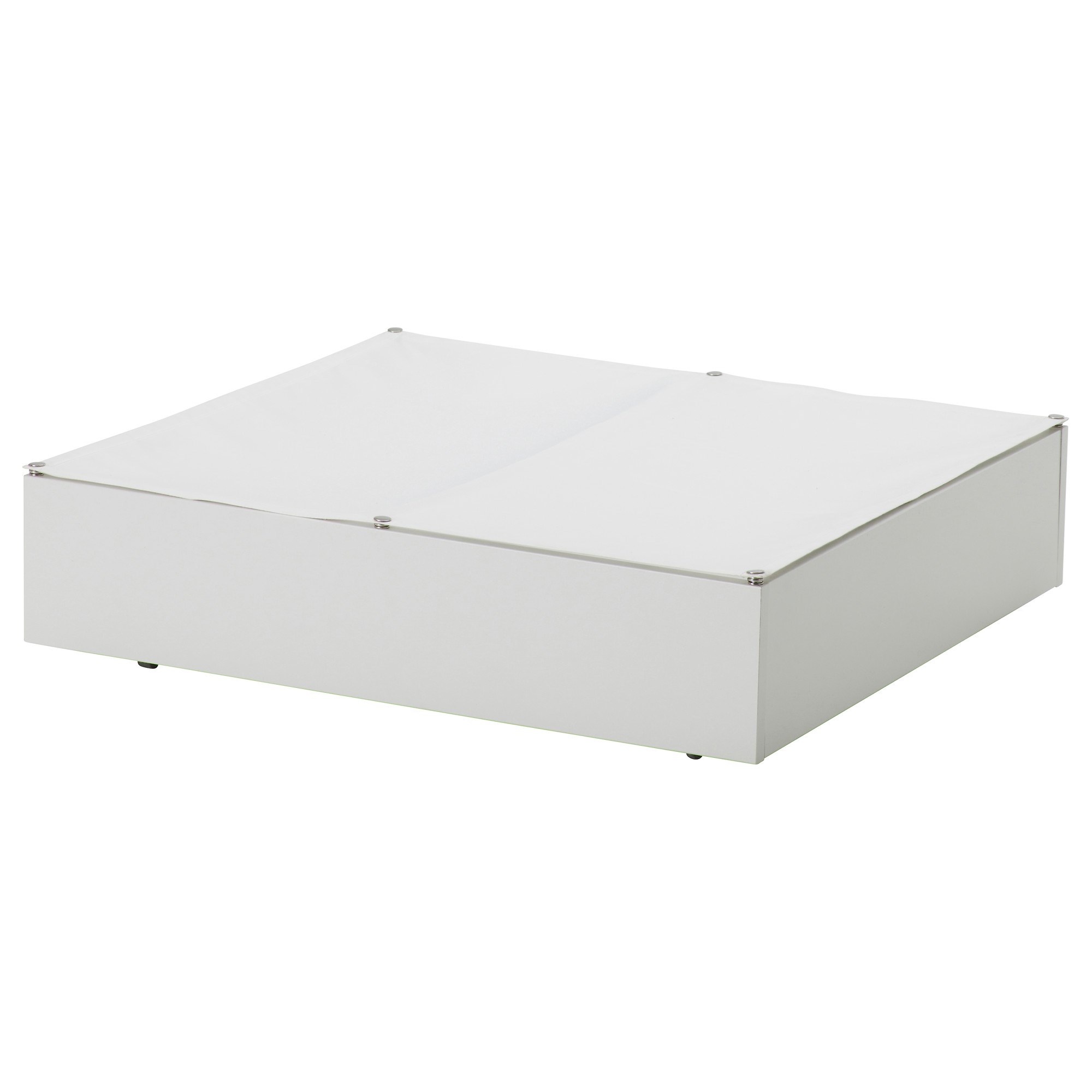 VARDÖ yatak altı eşya kutusu beyaz 65x18x70 cm IKEA Ev Düzenleme