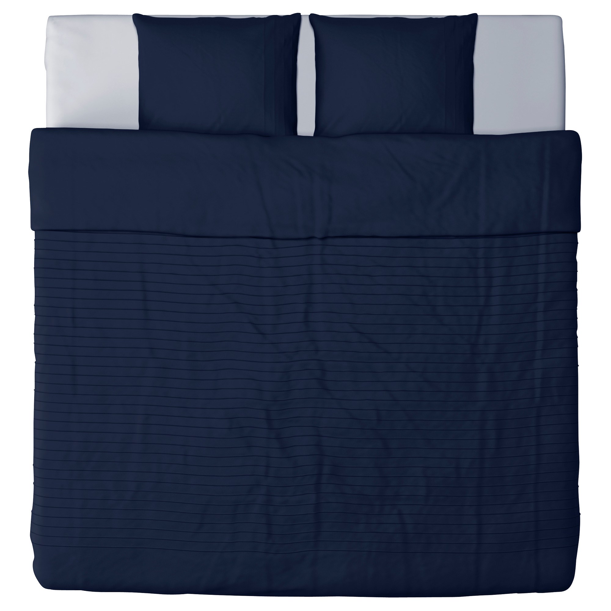 ALVINE çift kişilik nevresim takımı mavi 240x220/50x60 cm IKEA Ev