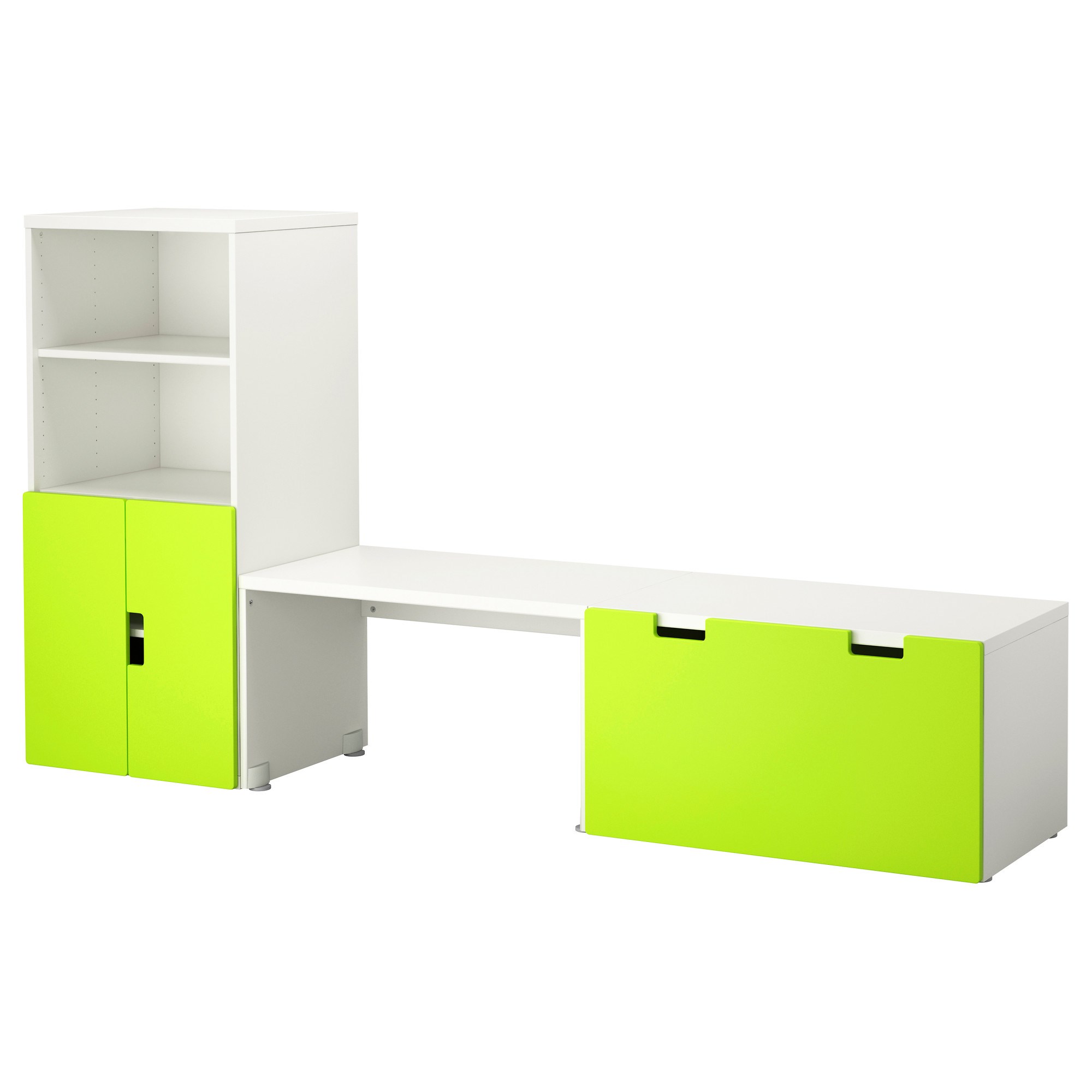 STUVA dolap kombinasyonu yeşil 240x50x128 cm IKEA IKEA Çocuk