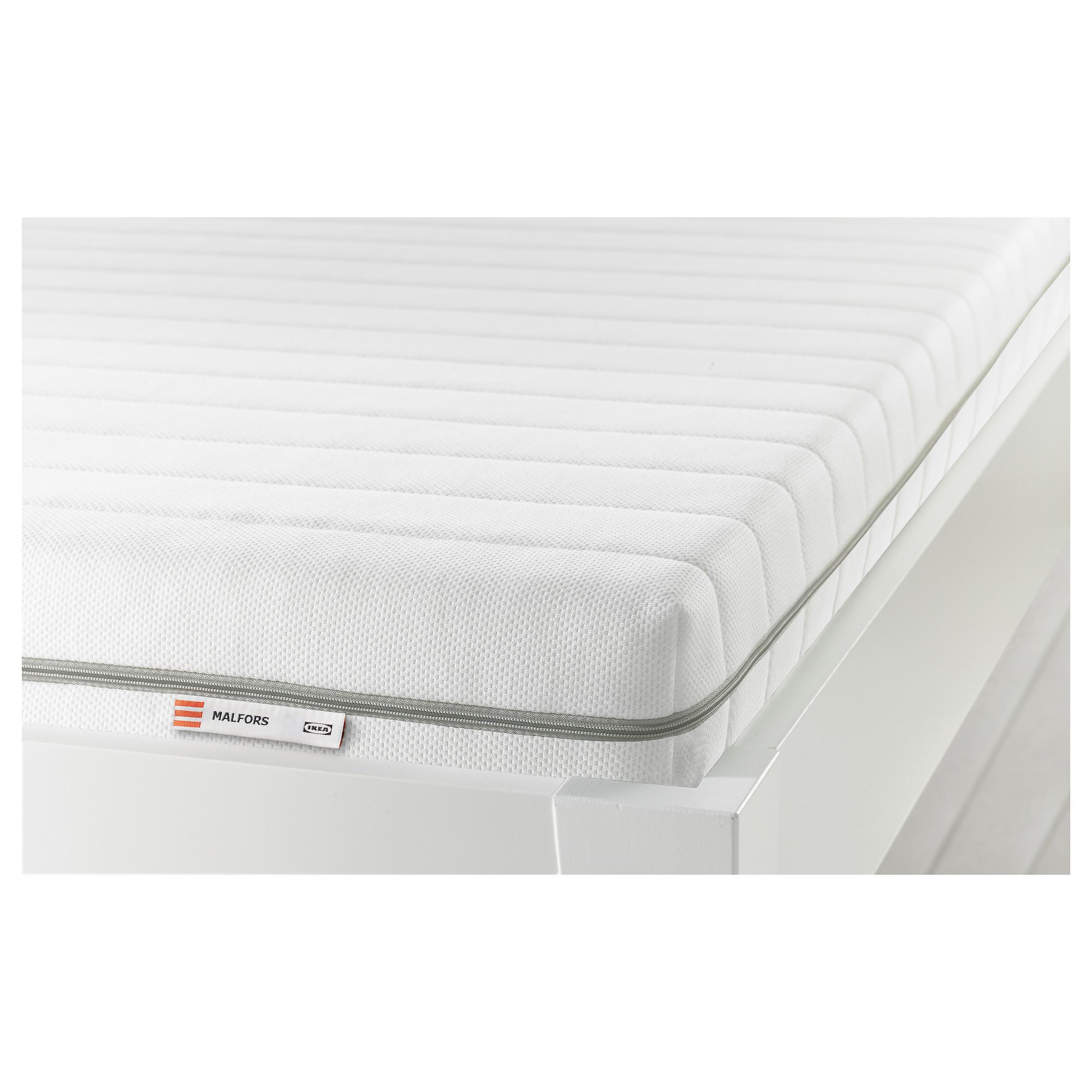 MALFORS tek kişilik yatak, beyazsert, 80x200 cm
