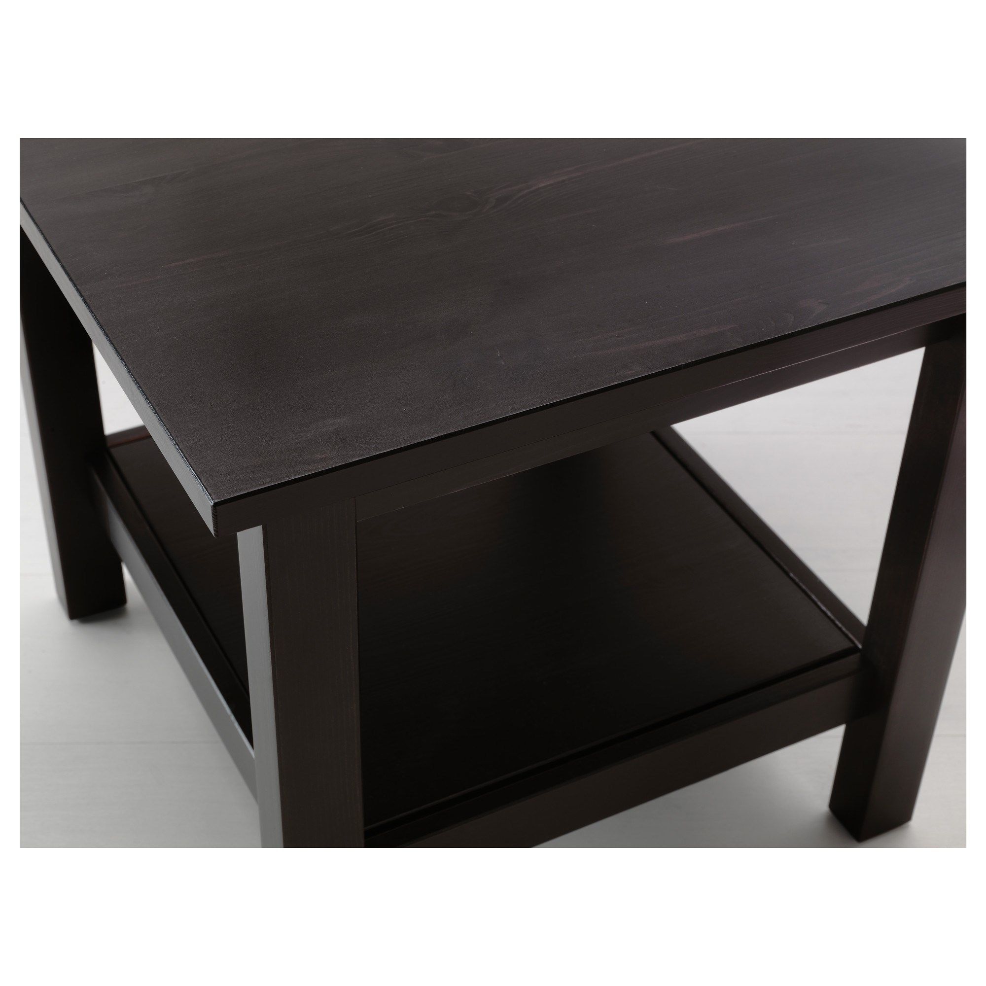 HEMNES side table blackbrown 55x55 cm | IKEA Living Room