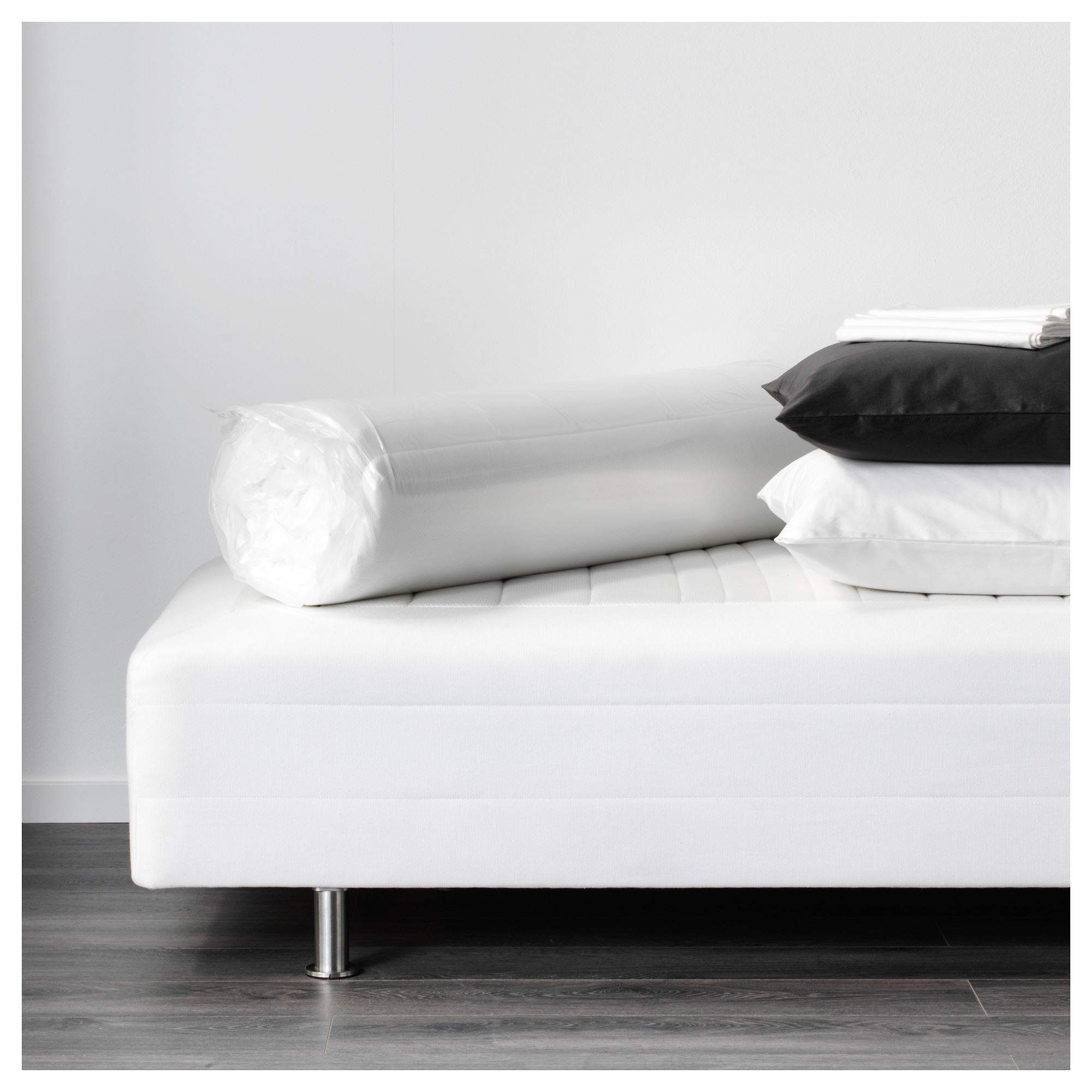 TUDDAL çift kişilik yatak pedi beyaz 140x200 cm IKEA Yatak Odaları