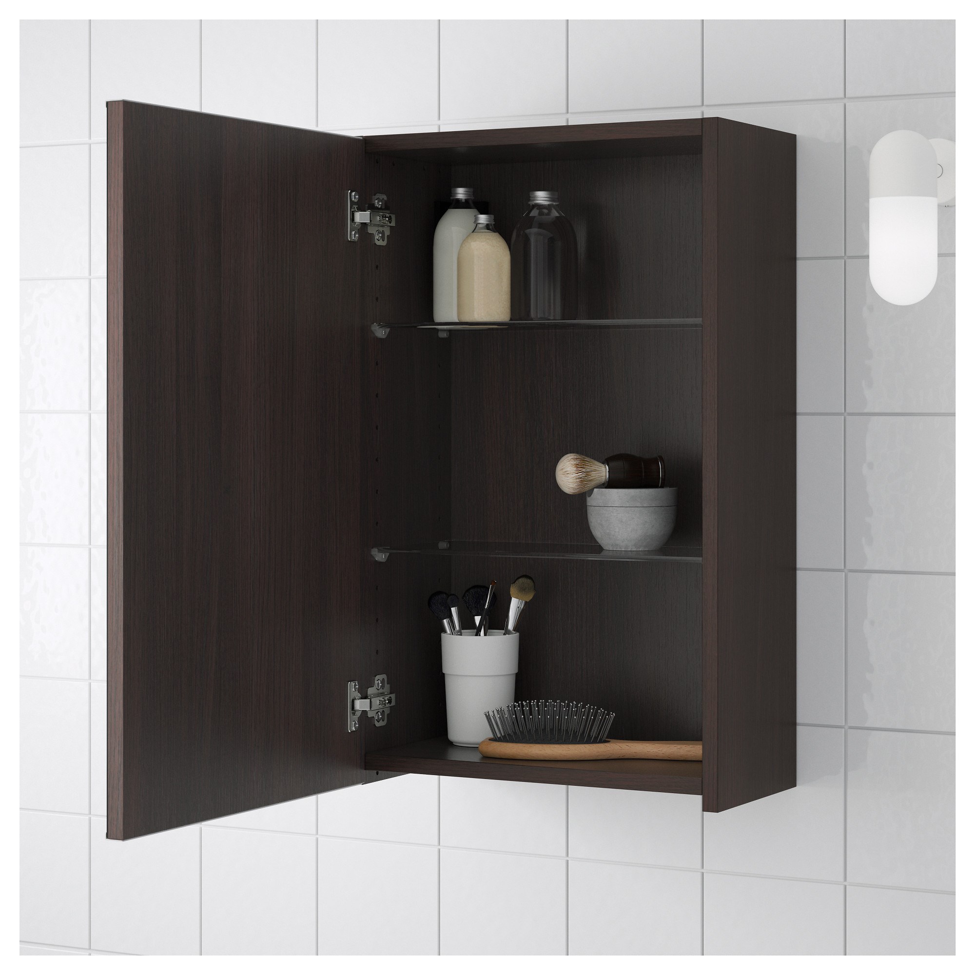 LILLANGEN duvar dolabı venge 40x21x64 cm IKEA Banyolar