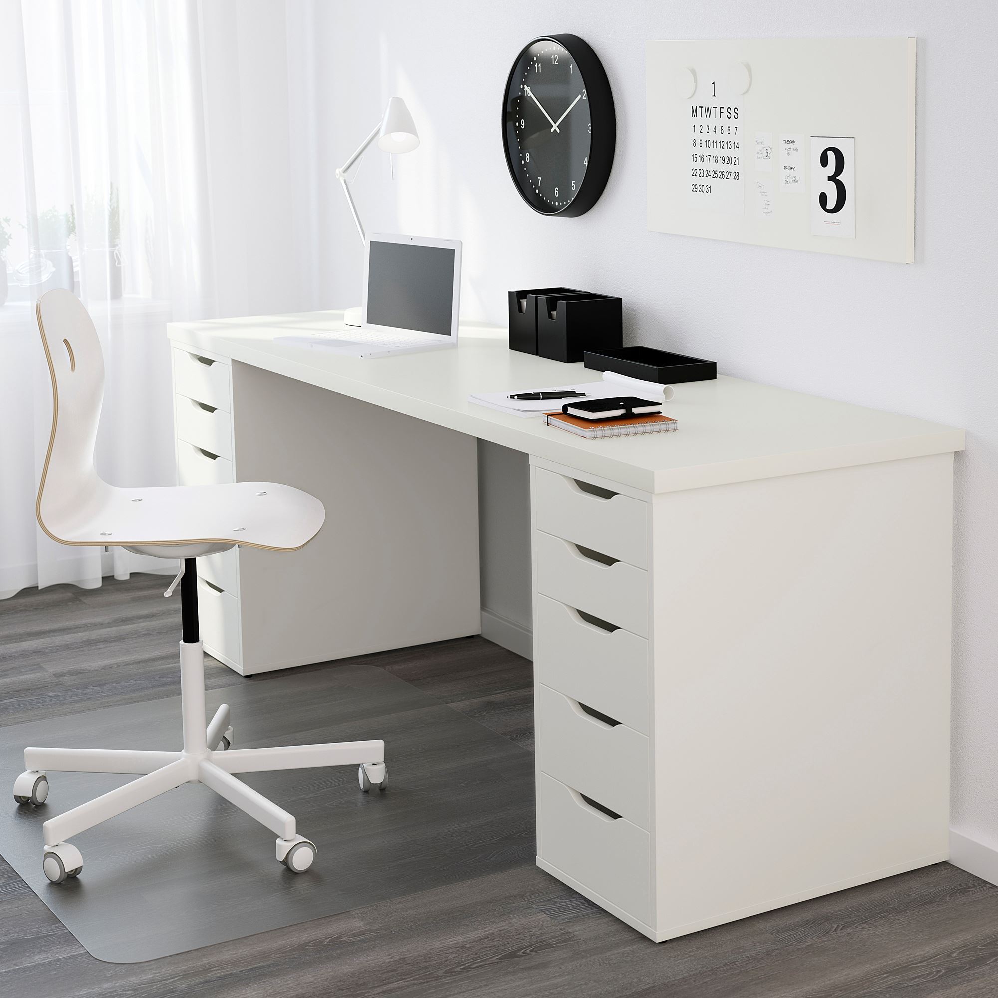 Wooden Best Home Office Desk Ikea 