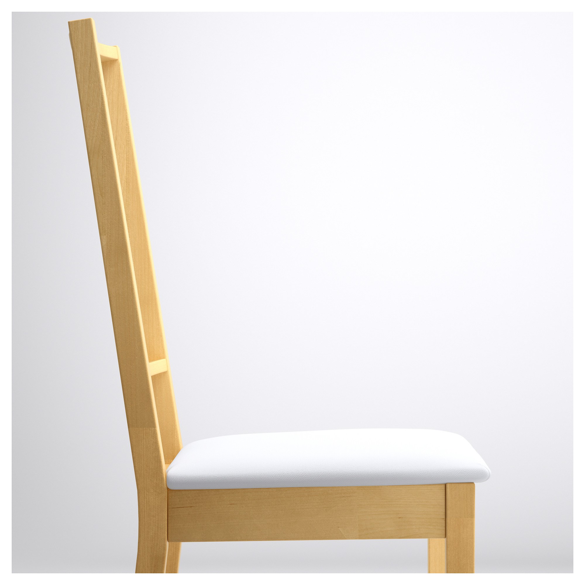 BÖRJE sandalye huşgobo beyaz IKEA Yemek Odaları