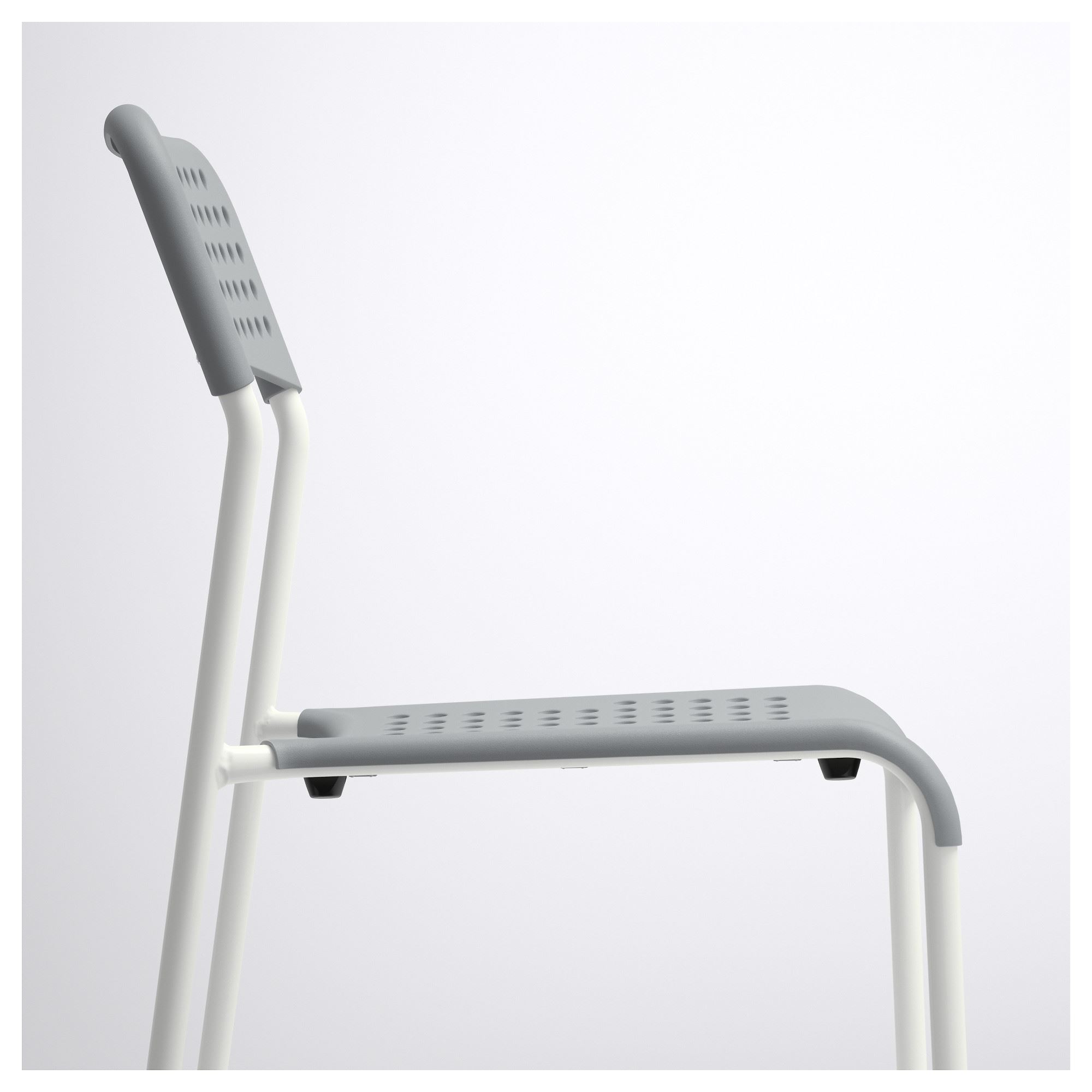 ADDE sandalye, gribeyaz