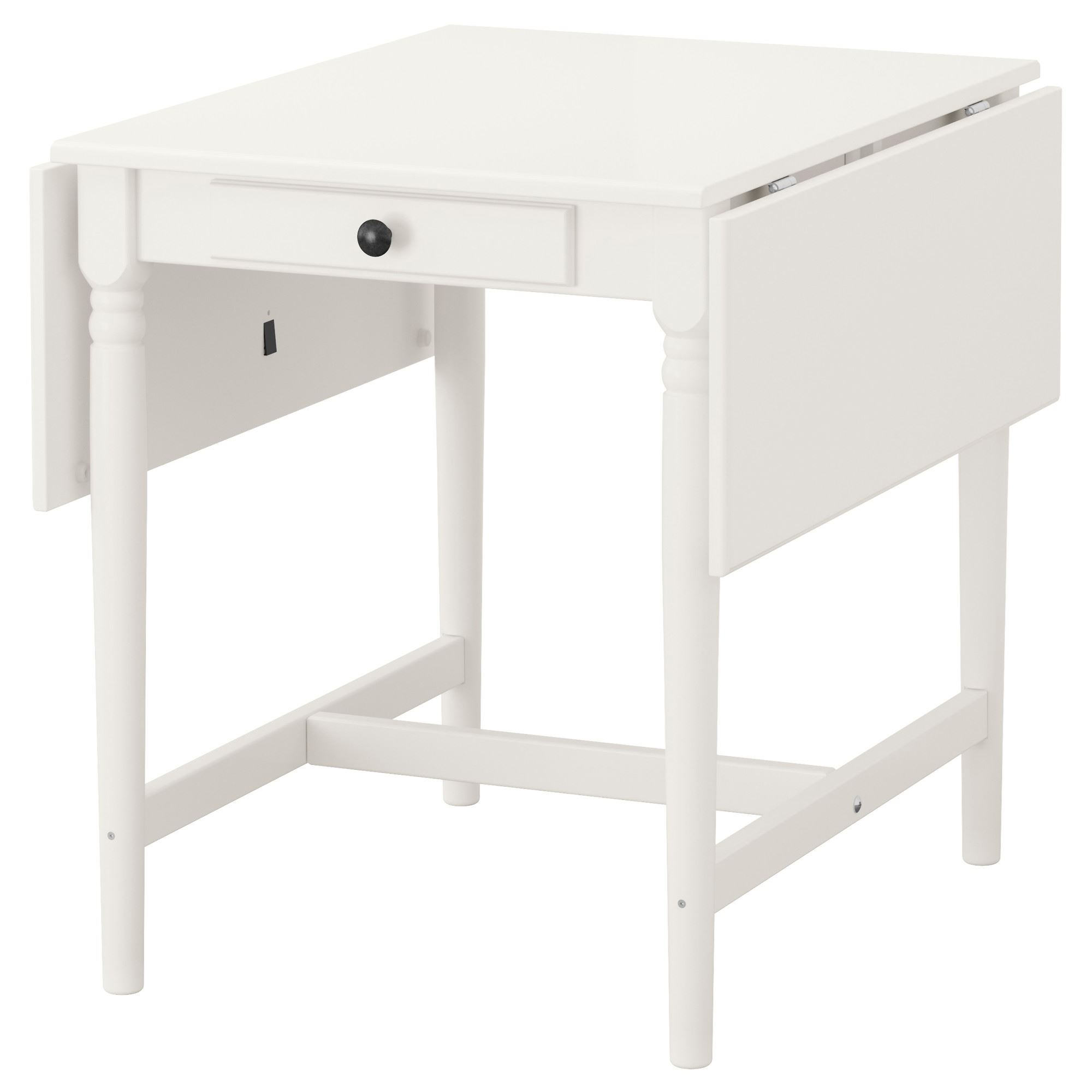 INGATORP katlanabilir yemek masası beyaz 59/89/119x78 cm IKEA Yemek