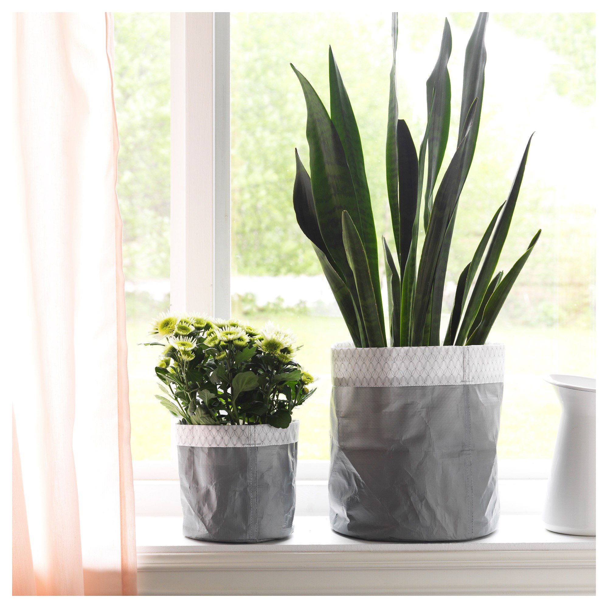 KOLOKVINT saksı gri IKEA Ev Dekorasyonu