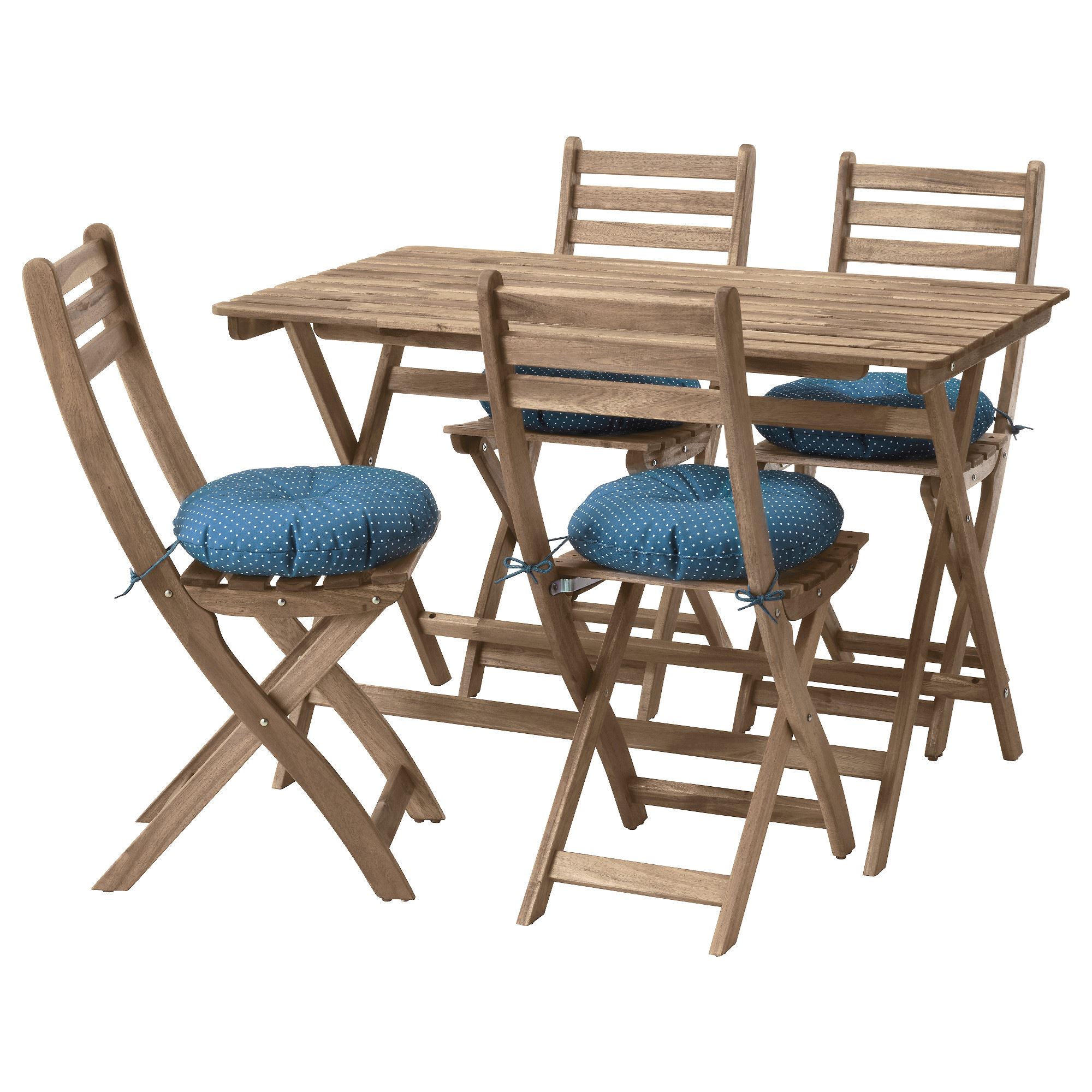 4 folding chairs