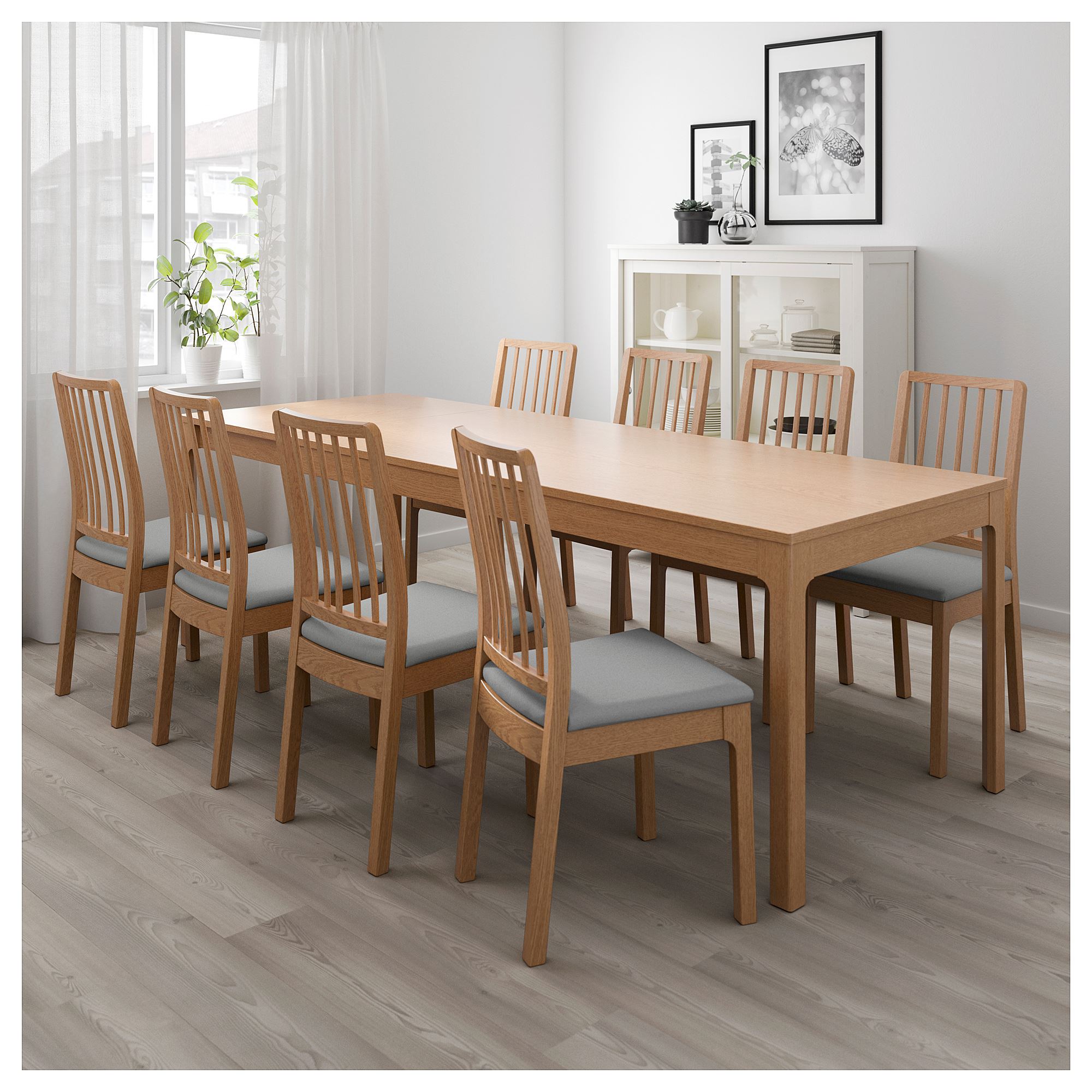  EKEDALEN  extendable table  oak 180 240x90 cm IKEA  Dining Room