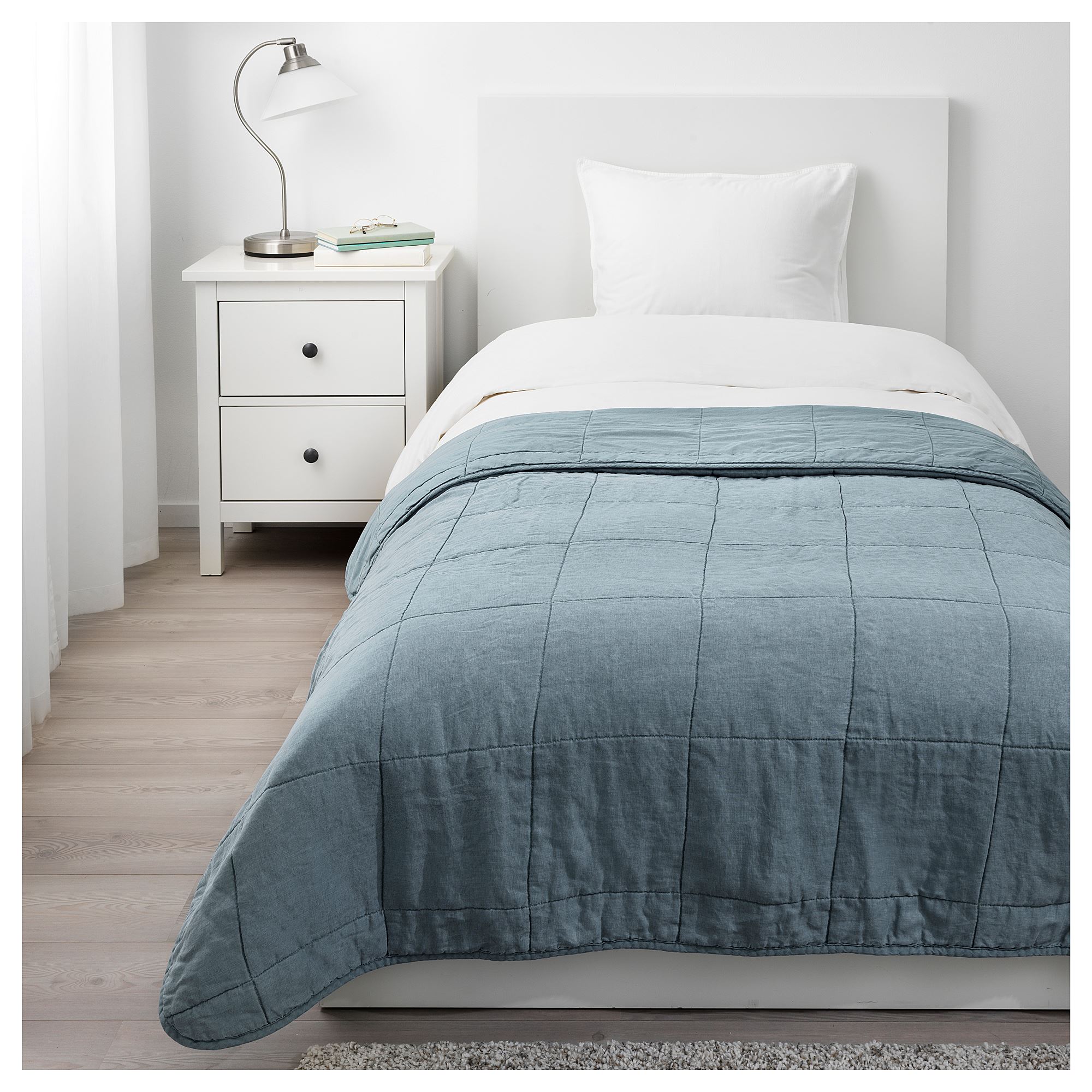 GULVED tek kişilik yatak örtüsü yeşil 160x250 cm IKEA Yatak Odaları