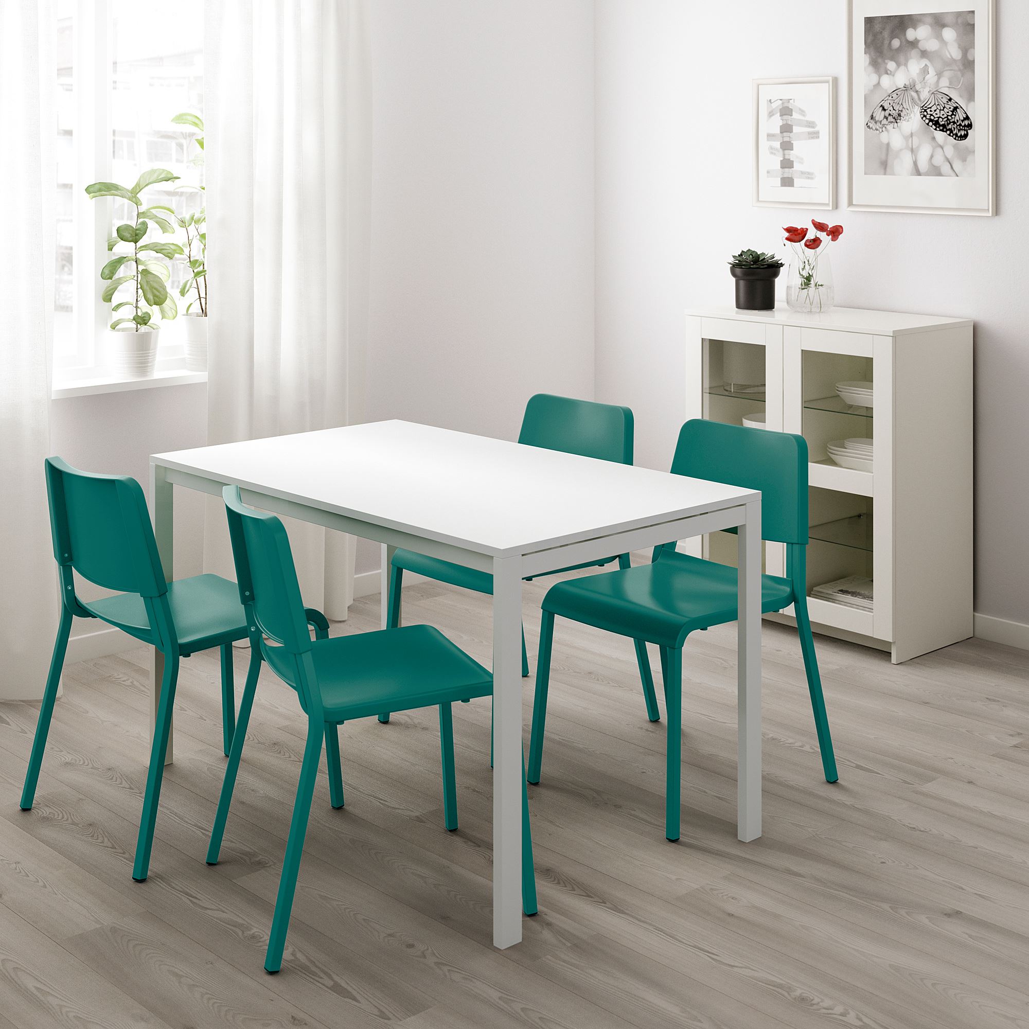 Simple Ikea Kitchen Tables for Large Space