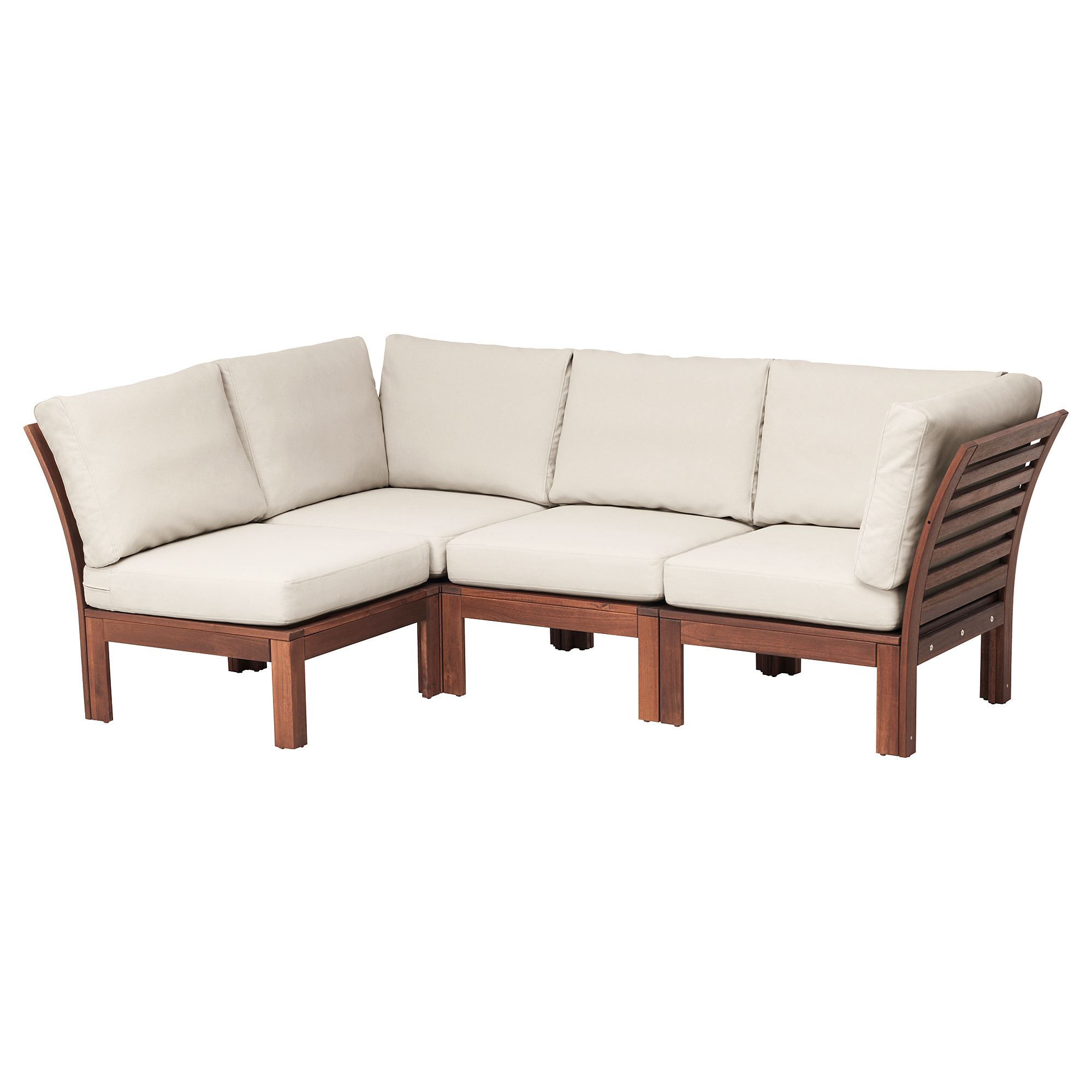 APPLARÖ 3�lü kanepe ve tekli koltuk kahverengi 143/223x80 cm IKEA Yaz