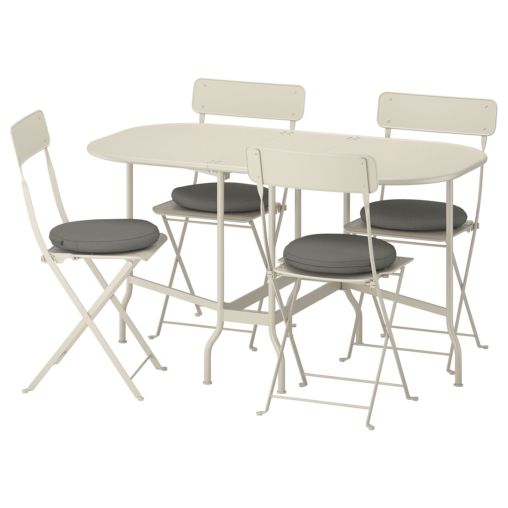 4 folding chairs