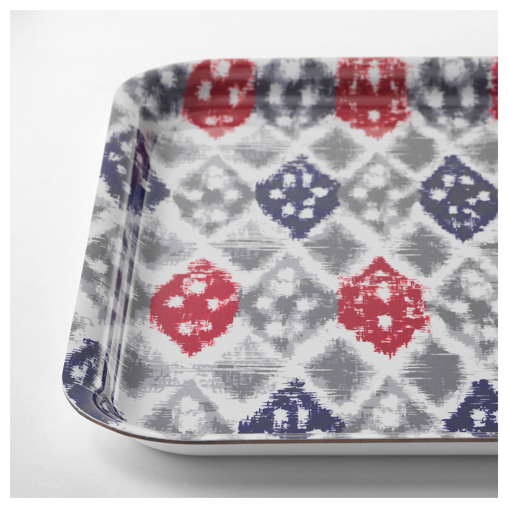 BEVILJA tepsi çok renkli 33x33 cm IKEA Sofralar