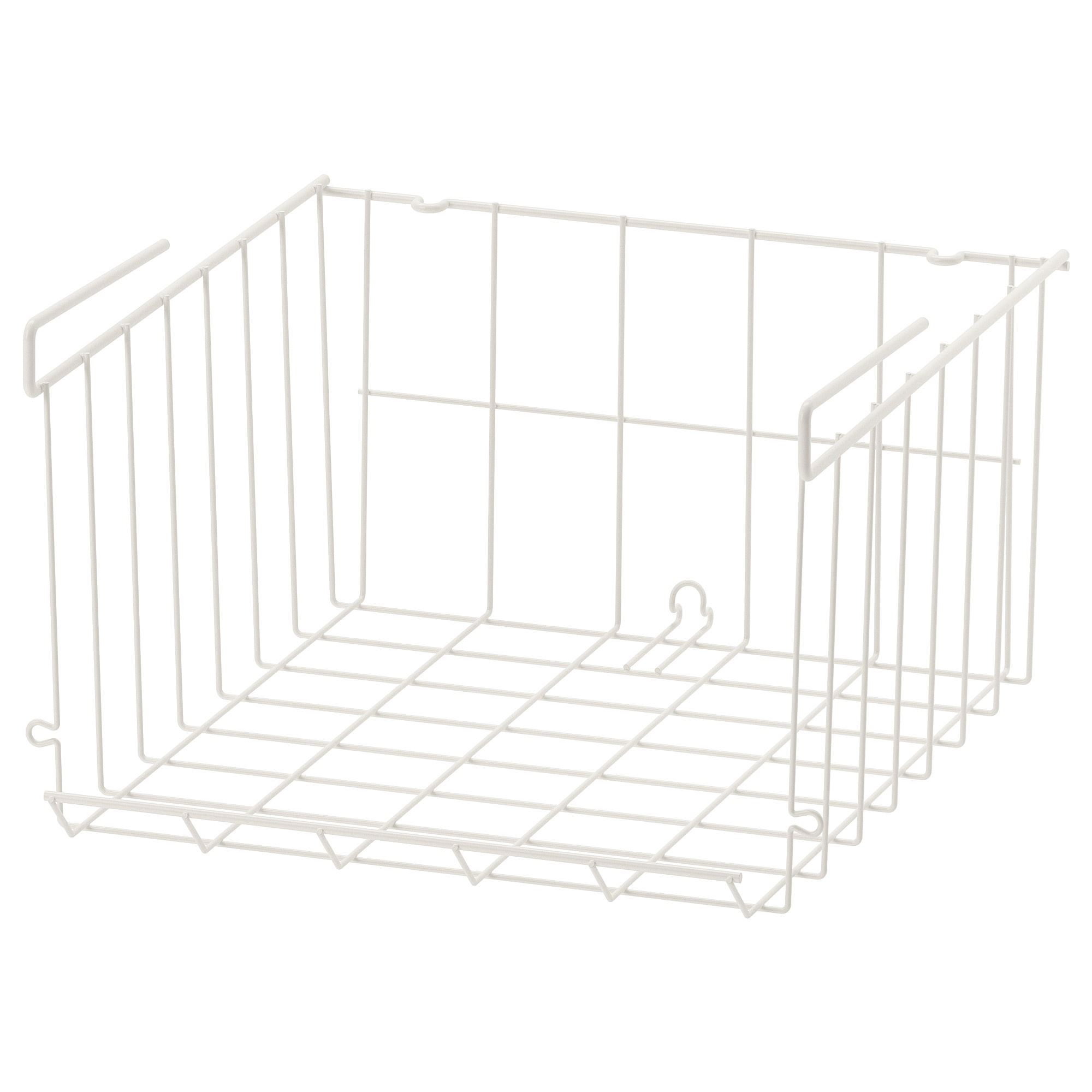 OBSERVATÖR white wire basket | IKEA
