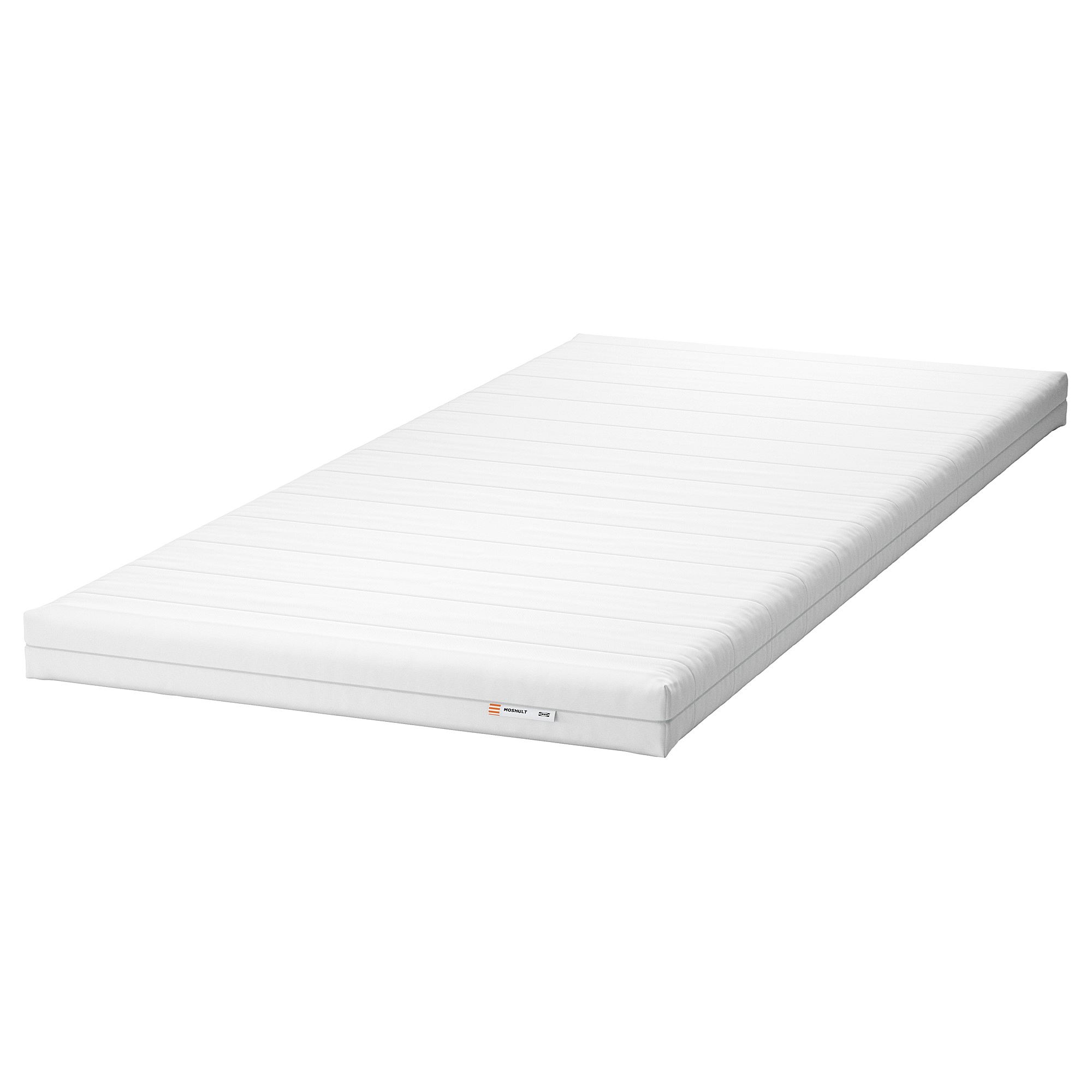 MOSHULT tek kişilik yatak, beyazsert, 80x200 cm