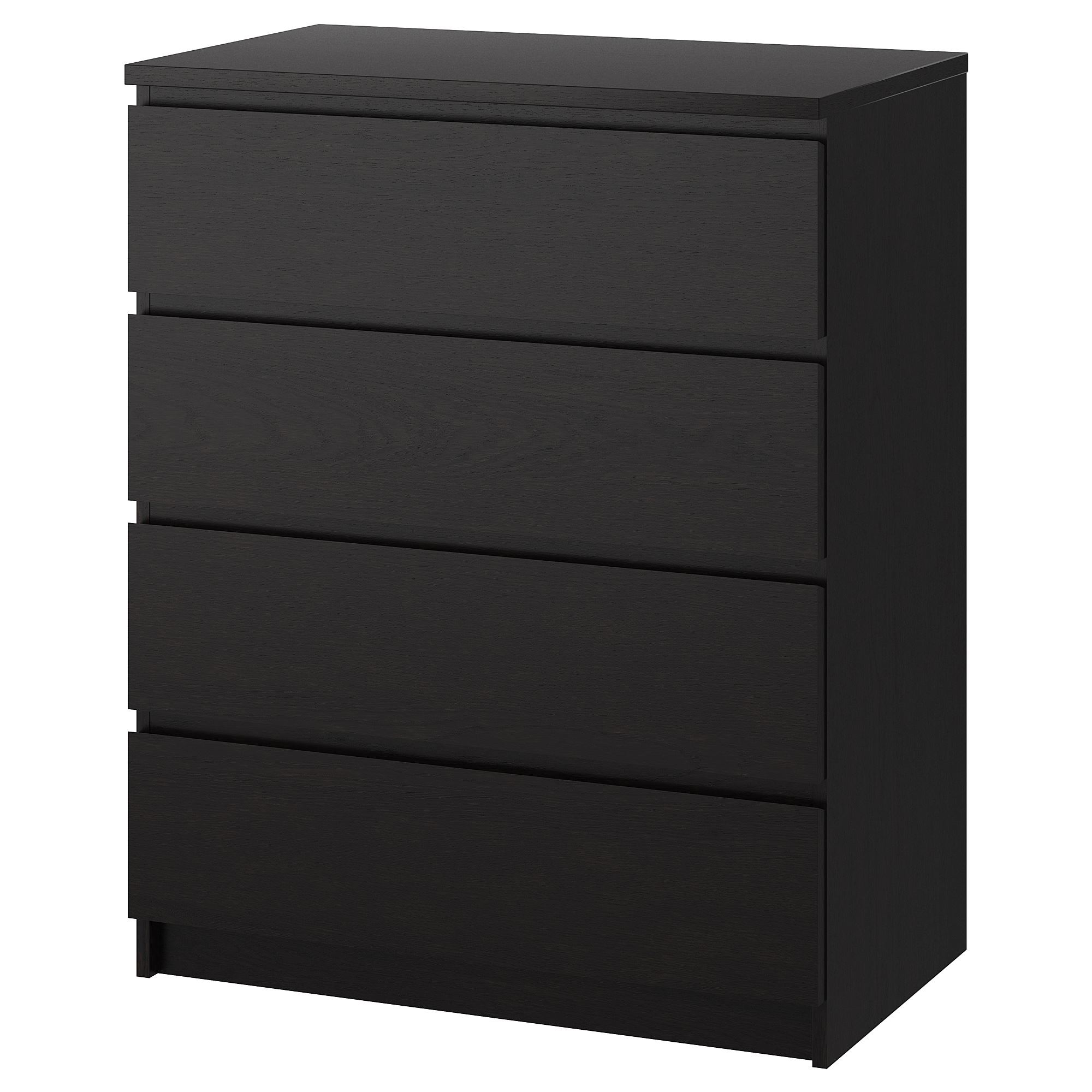 MALM 4 çekmeceli şifonyer venge 80x100 cm IKEA Yatak Odaları