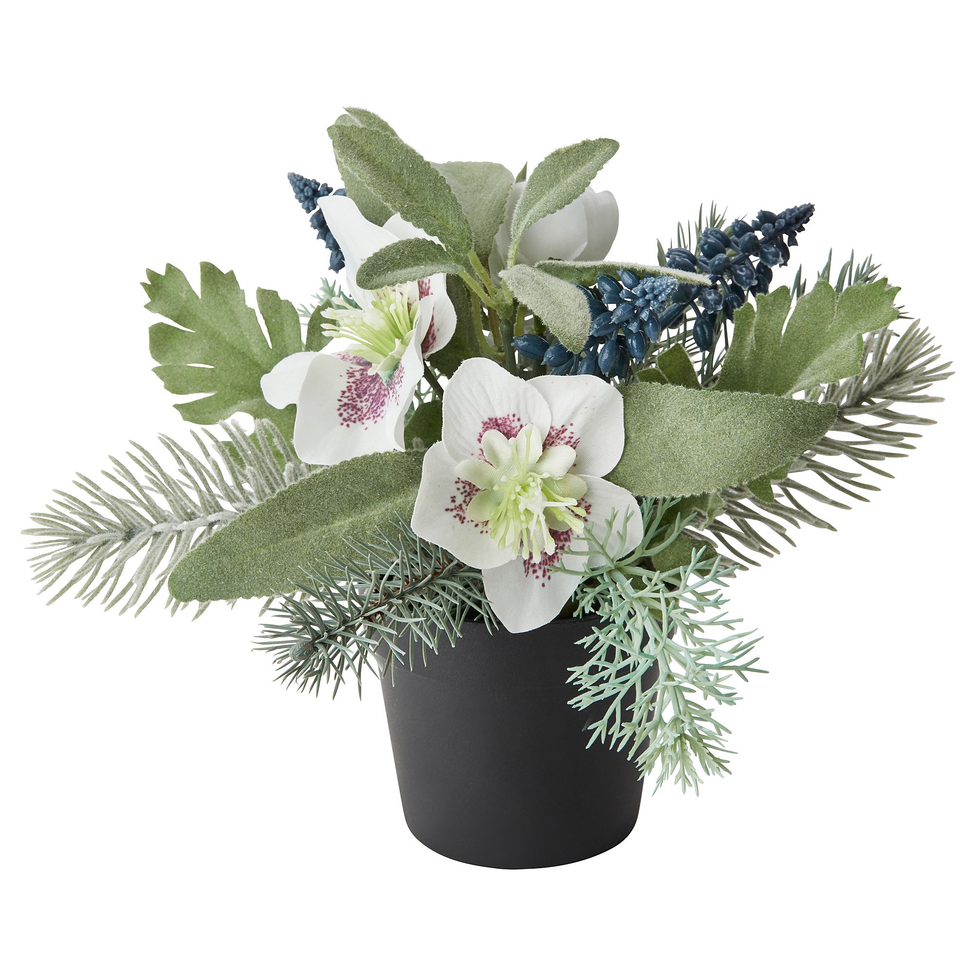 FEJKA yapay bitki aranjmanbeyaz 9 cm IKEA Ev Dekorasyonu