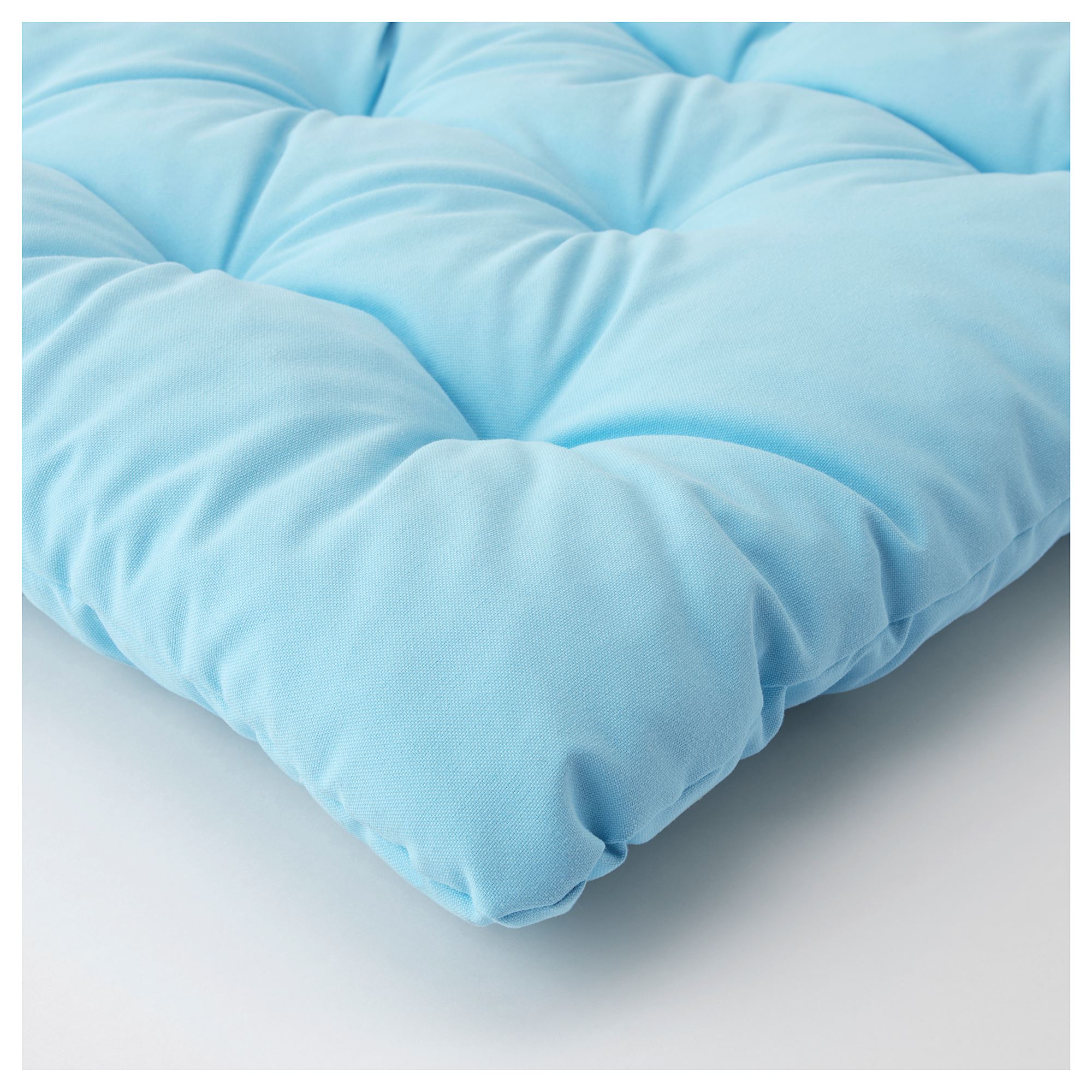 KUDDARNA sandalye minderi açık mavi 44x44 cm IKEA Yaz Ürünleri