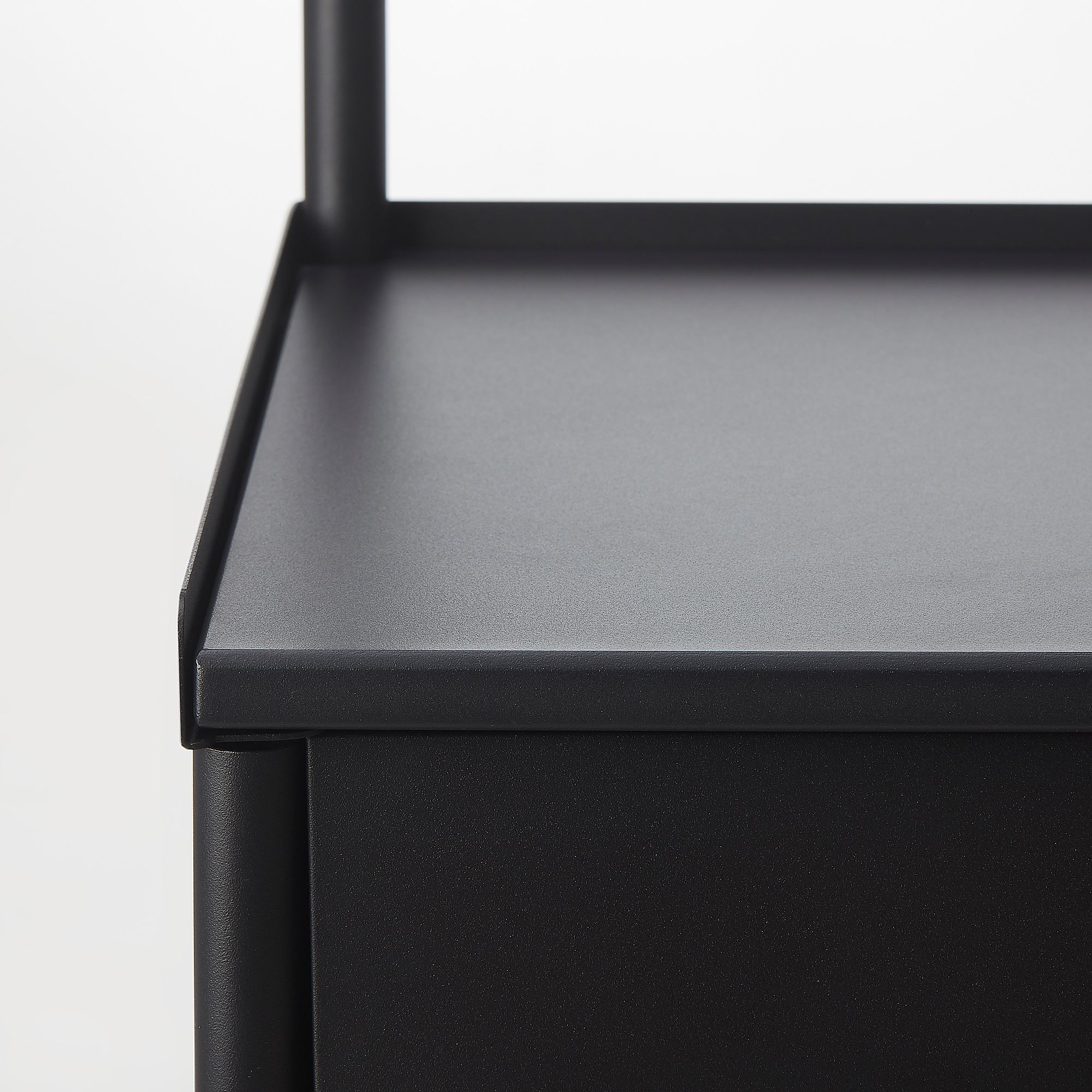 KORNSJÖ makyaj masası siyah 70x47 cm IKEA Yatak Odaları