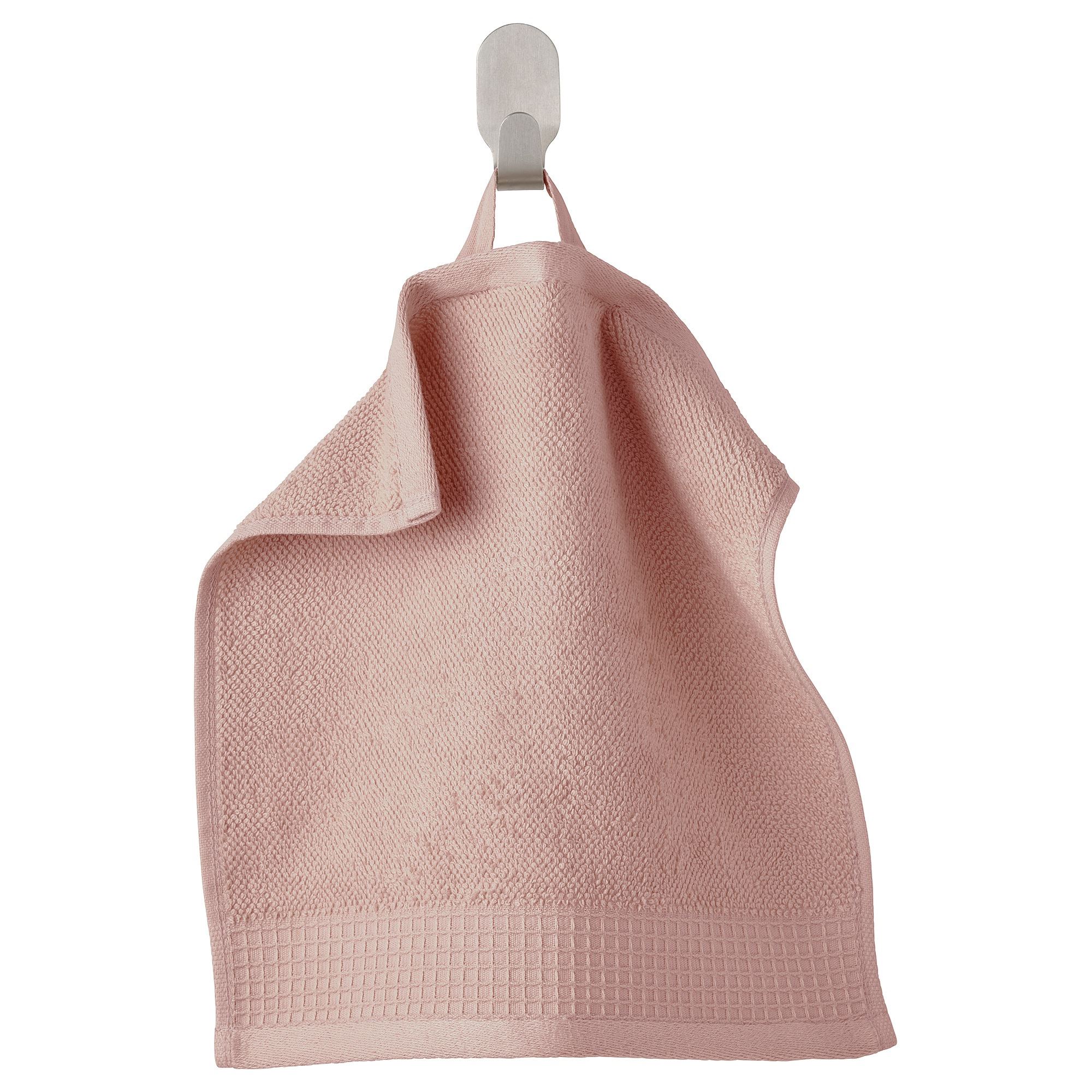 VINARN light pink 30x30 cm hand towel IKEA