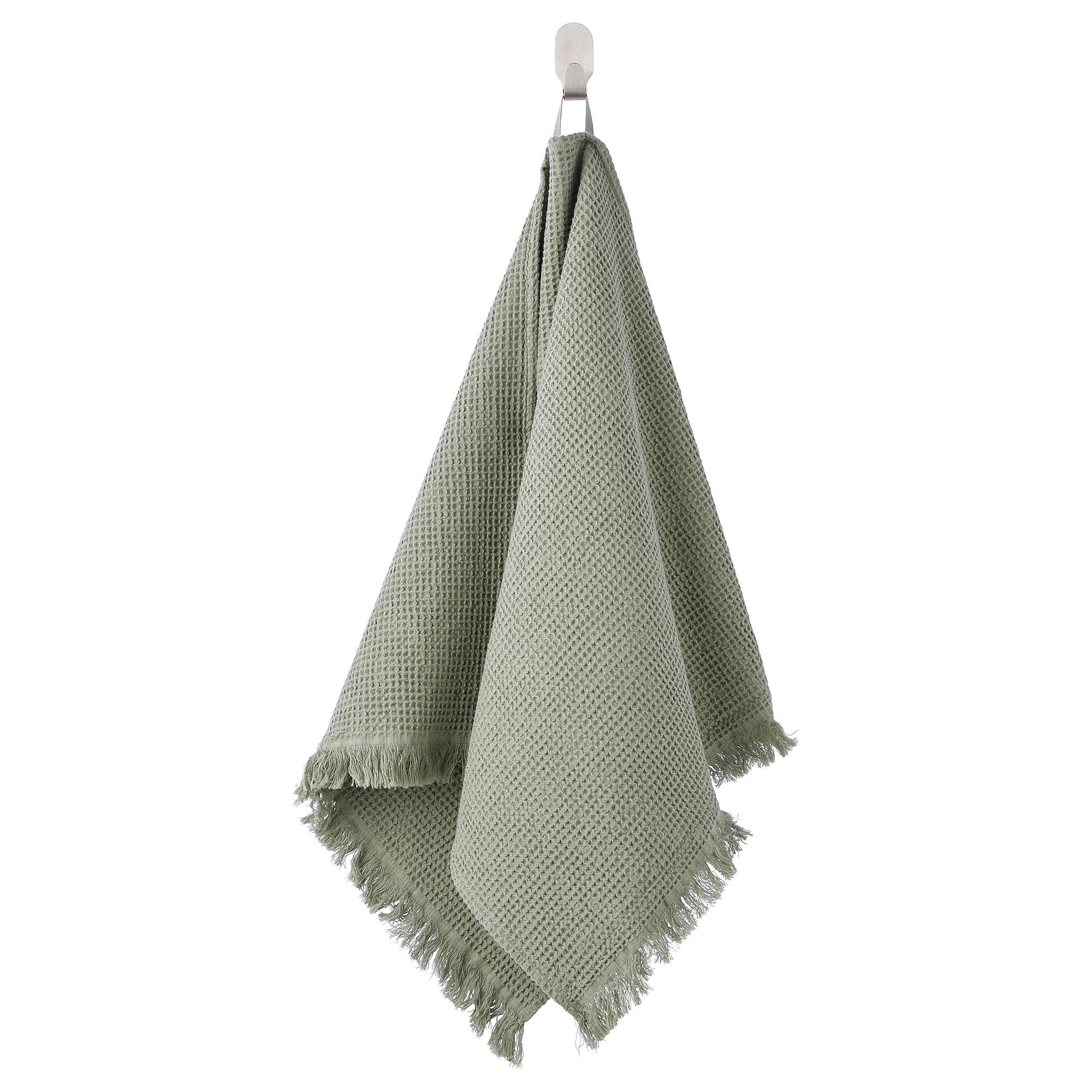 VALLASAN light green 40x70 cm hand towel IKEA