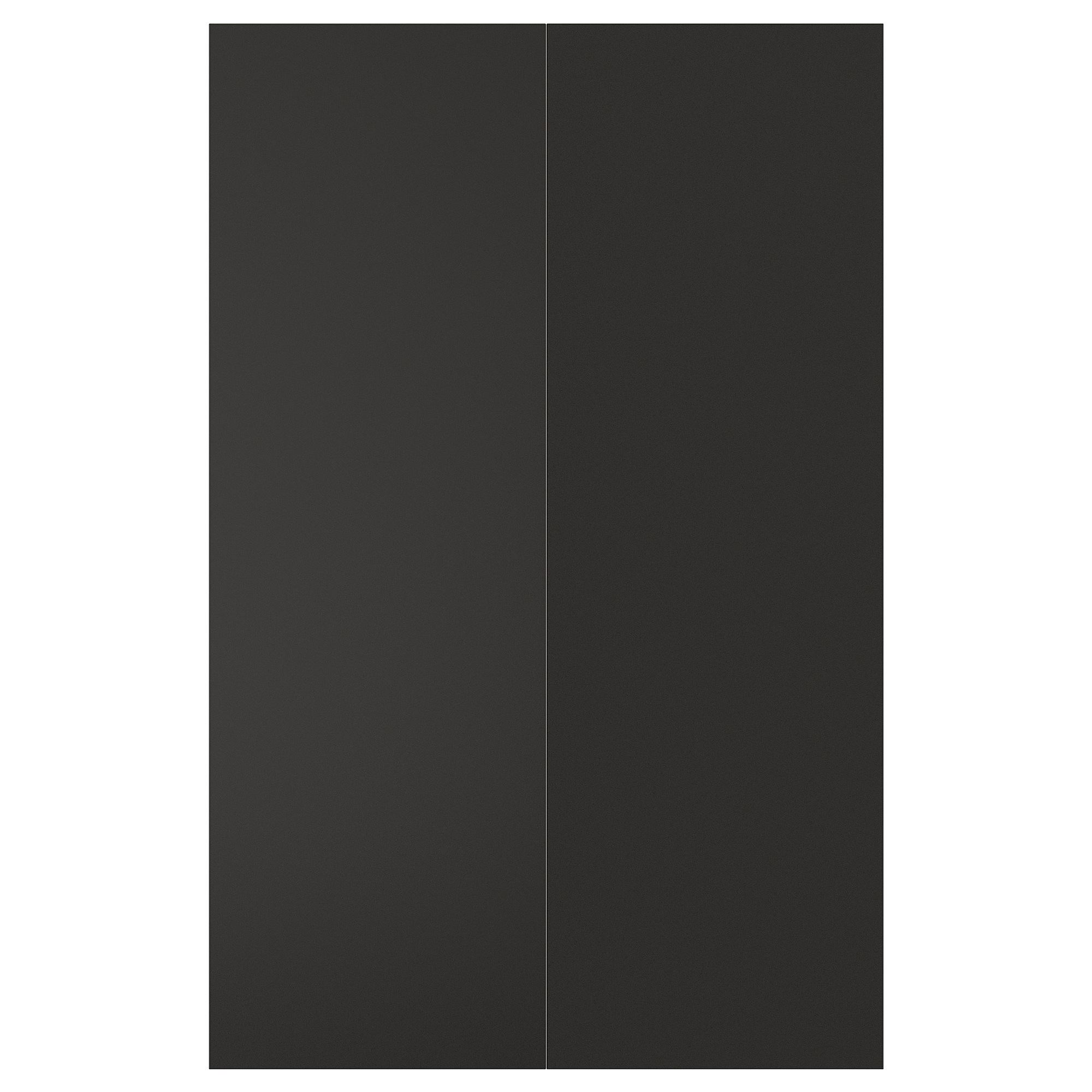 NICKEBO matte anthracite 25x80 cm door IKEA
