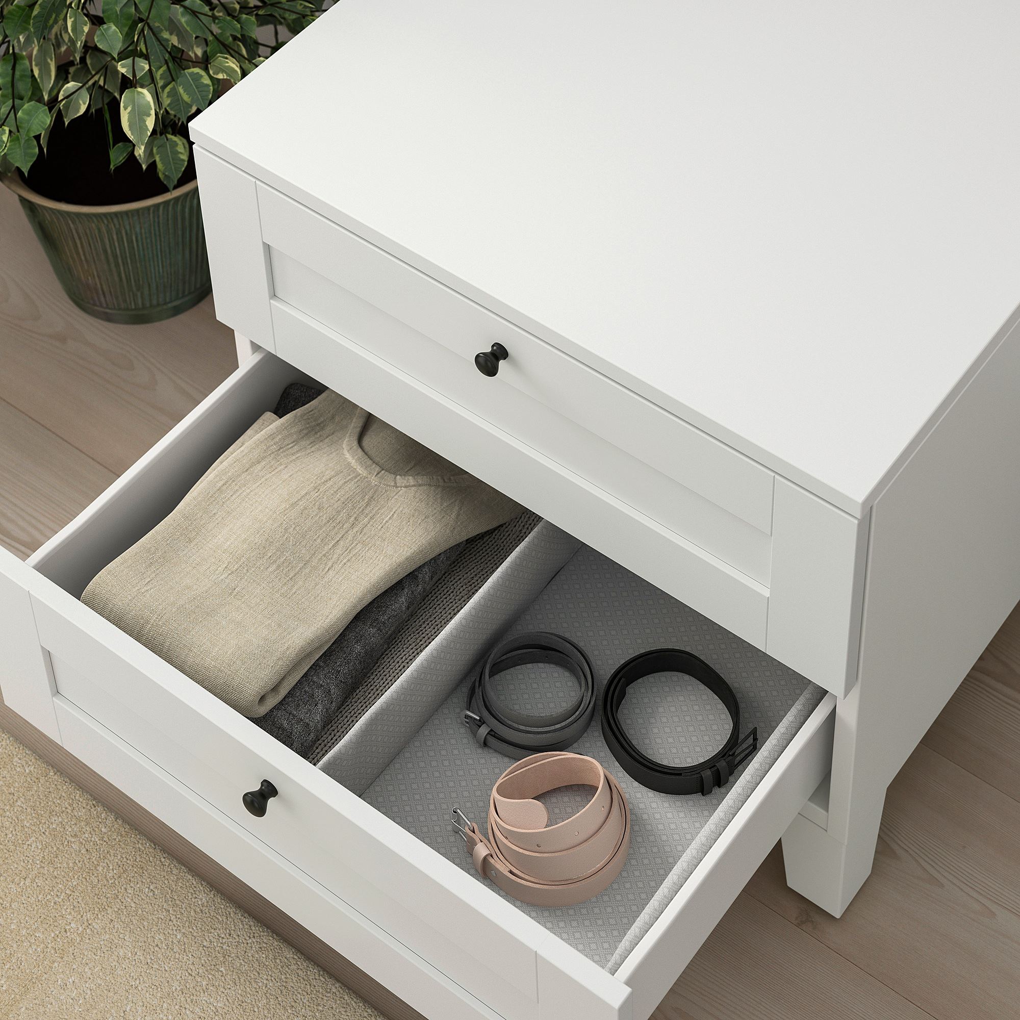 PLATSA/SANNIDAL beyaz 60x57x53 cm PLATSA şifonyer | IKEA
