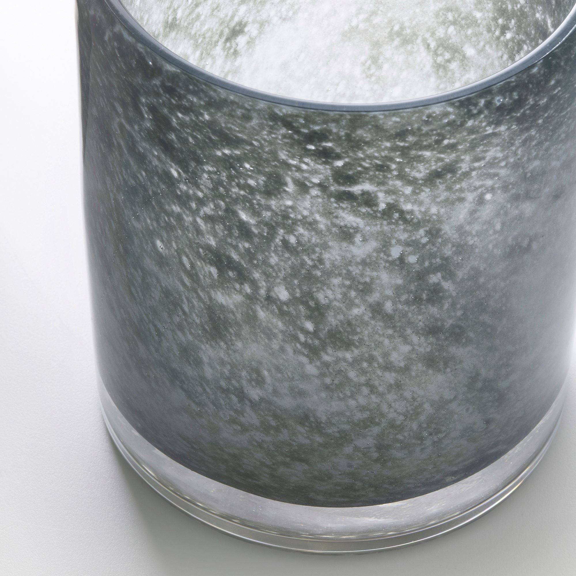 VINDSTILLA gri 11 cm tealight mumluk IKEA