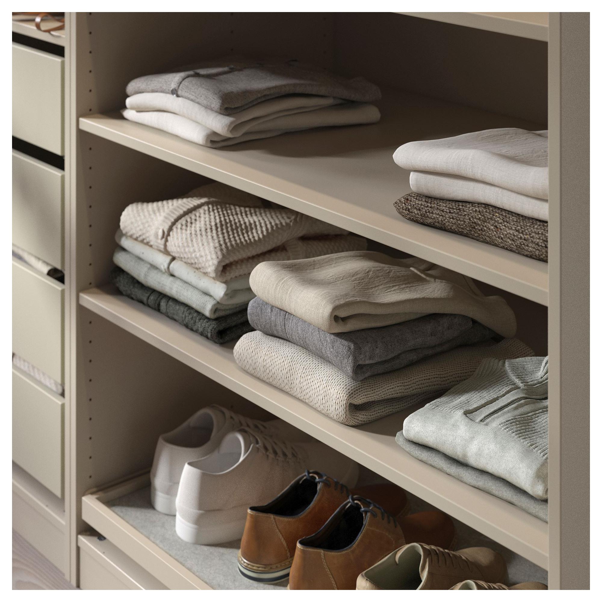 KOMPLEMENT bej 100x58 cm raf IKEA